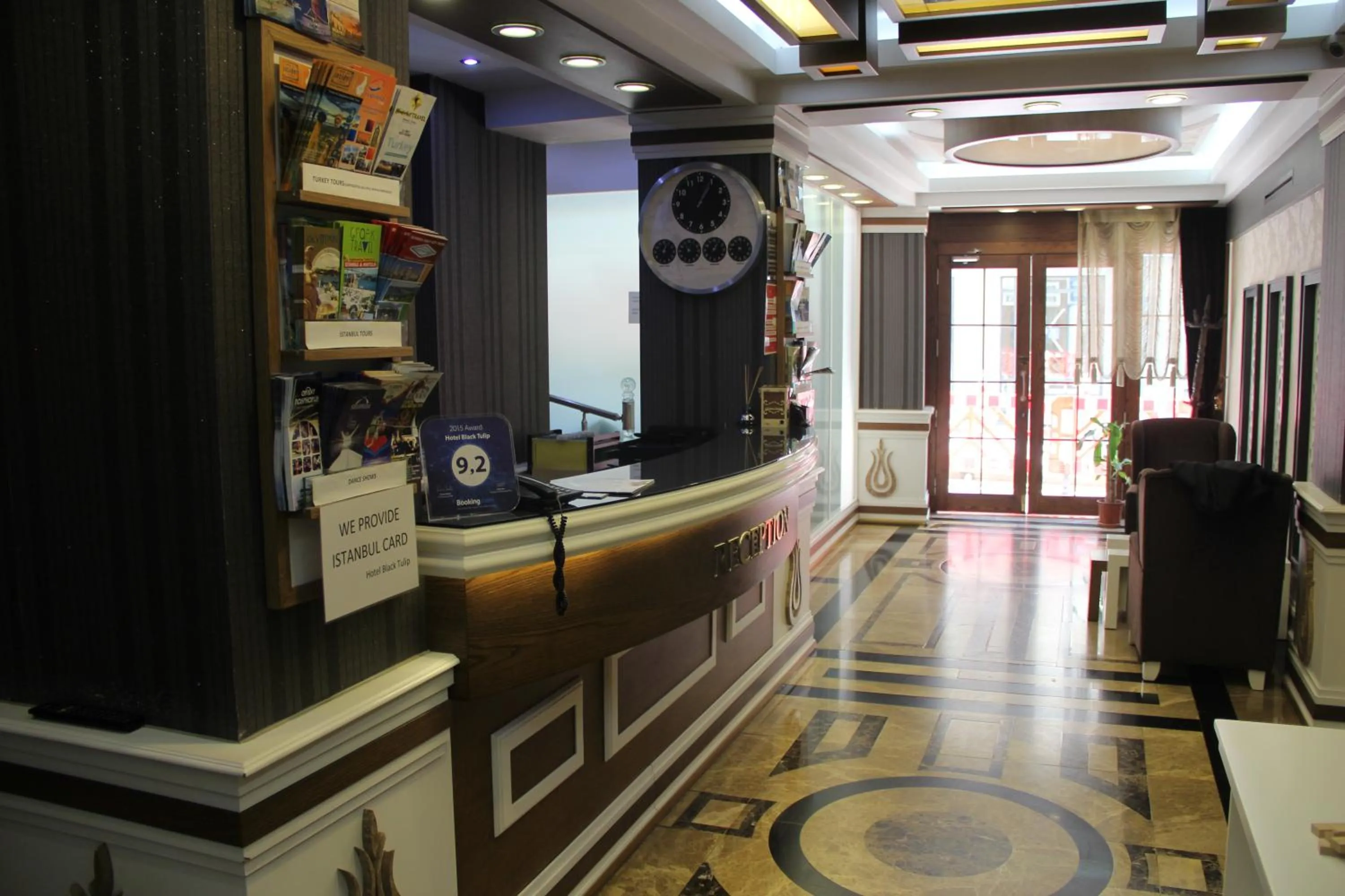 Lobby or reception in Hotel Black Pearl