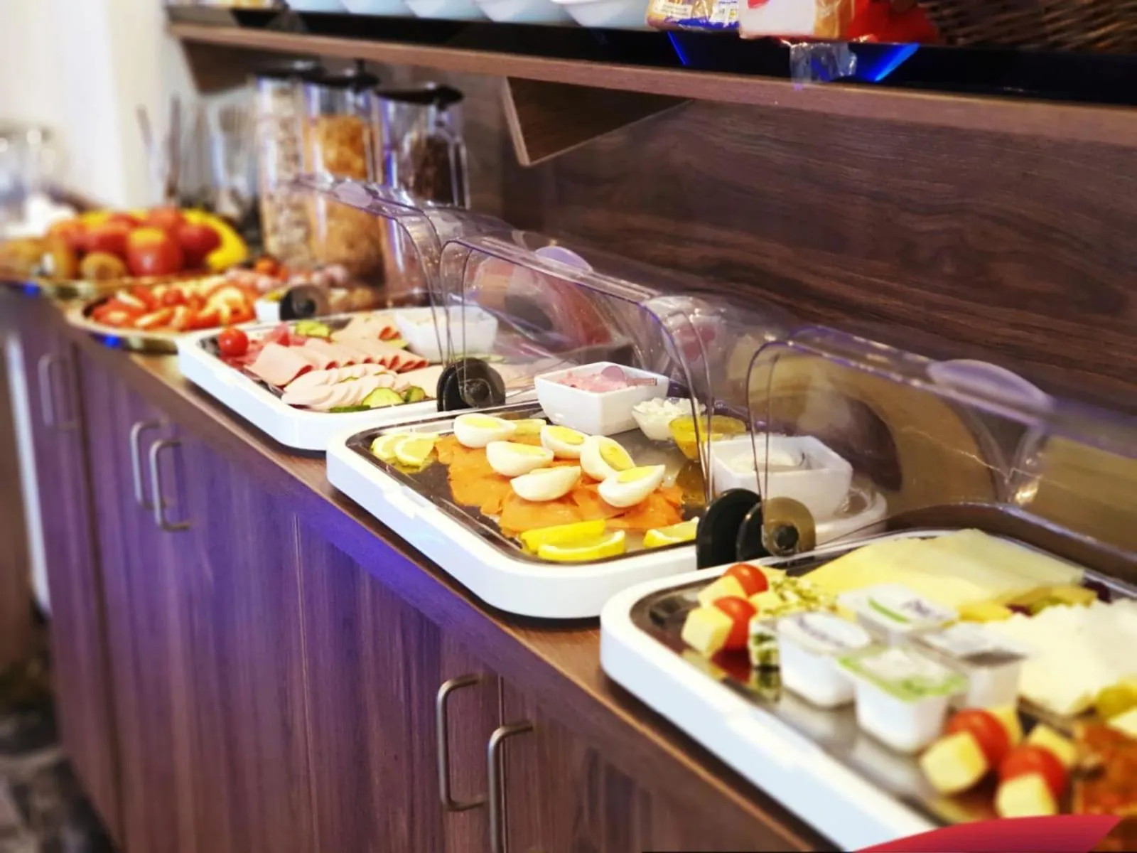 Breakfast in Hotel Hamburger Perle