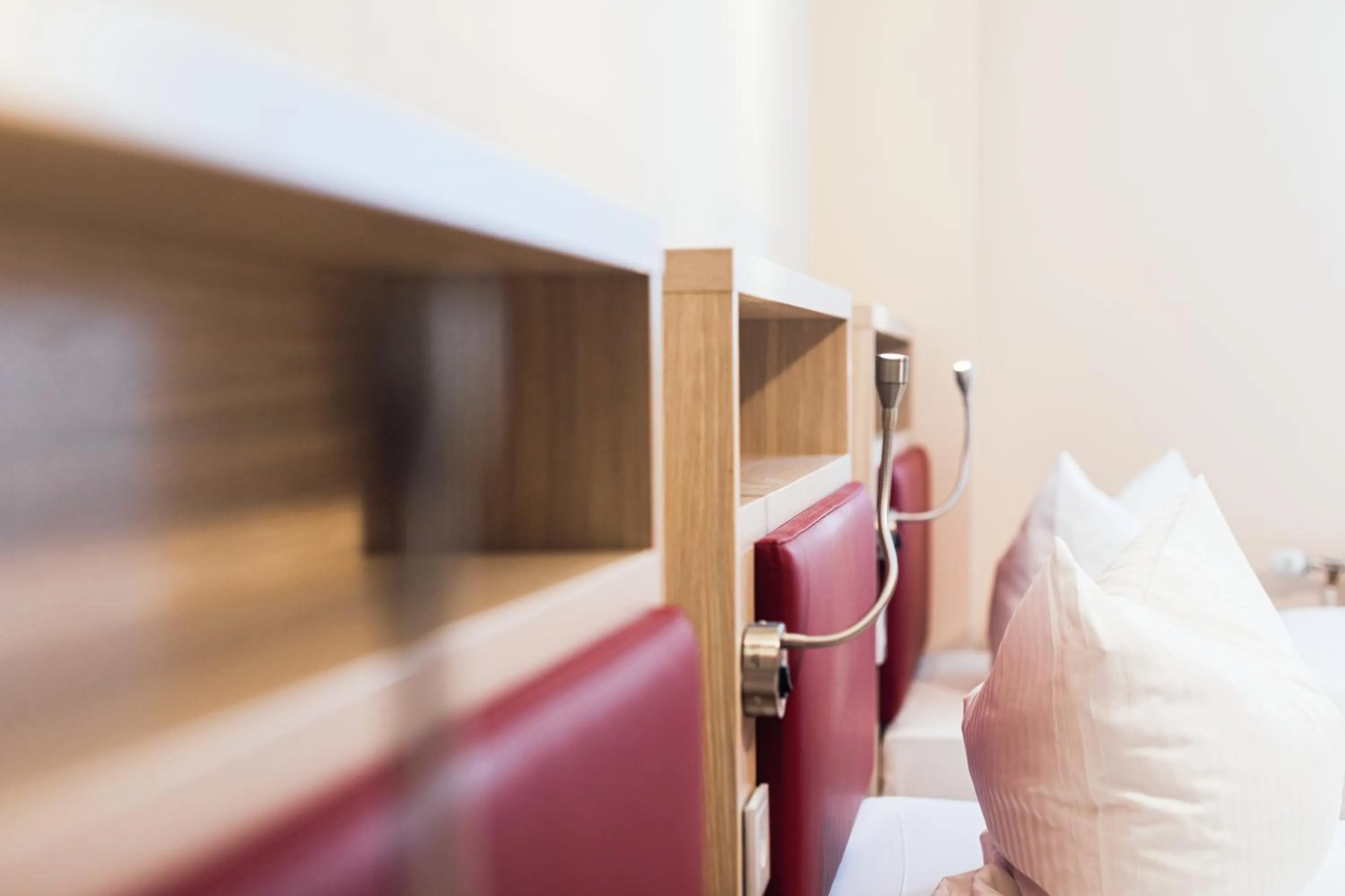 Bed in Hotel Hamburger Perle