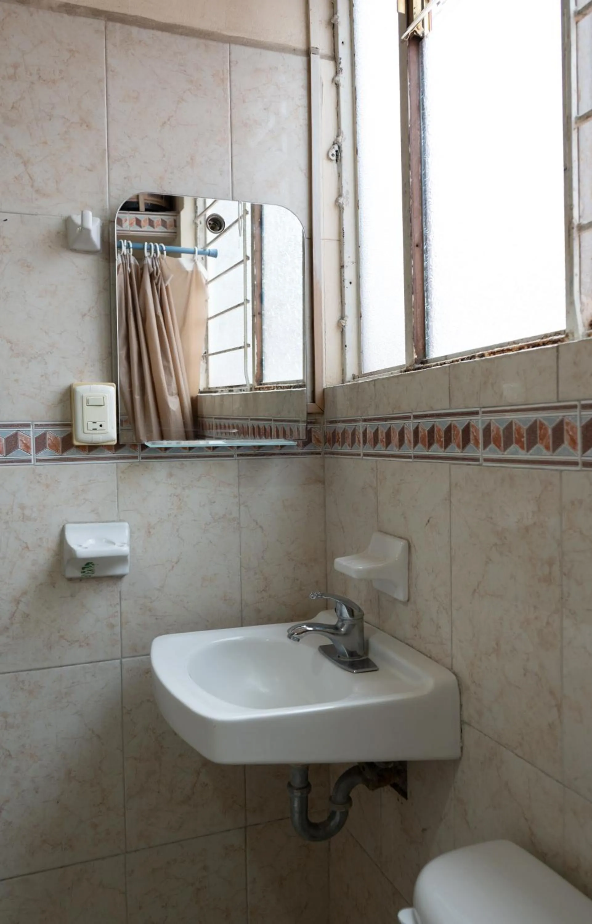 Bathroom in Hotel Esperanza, Oaxaca Centro