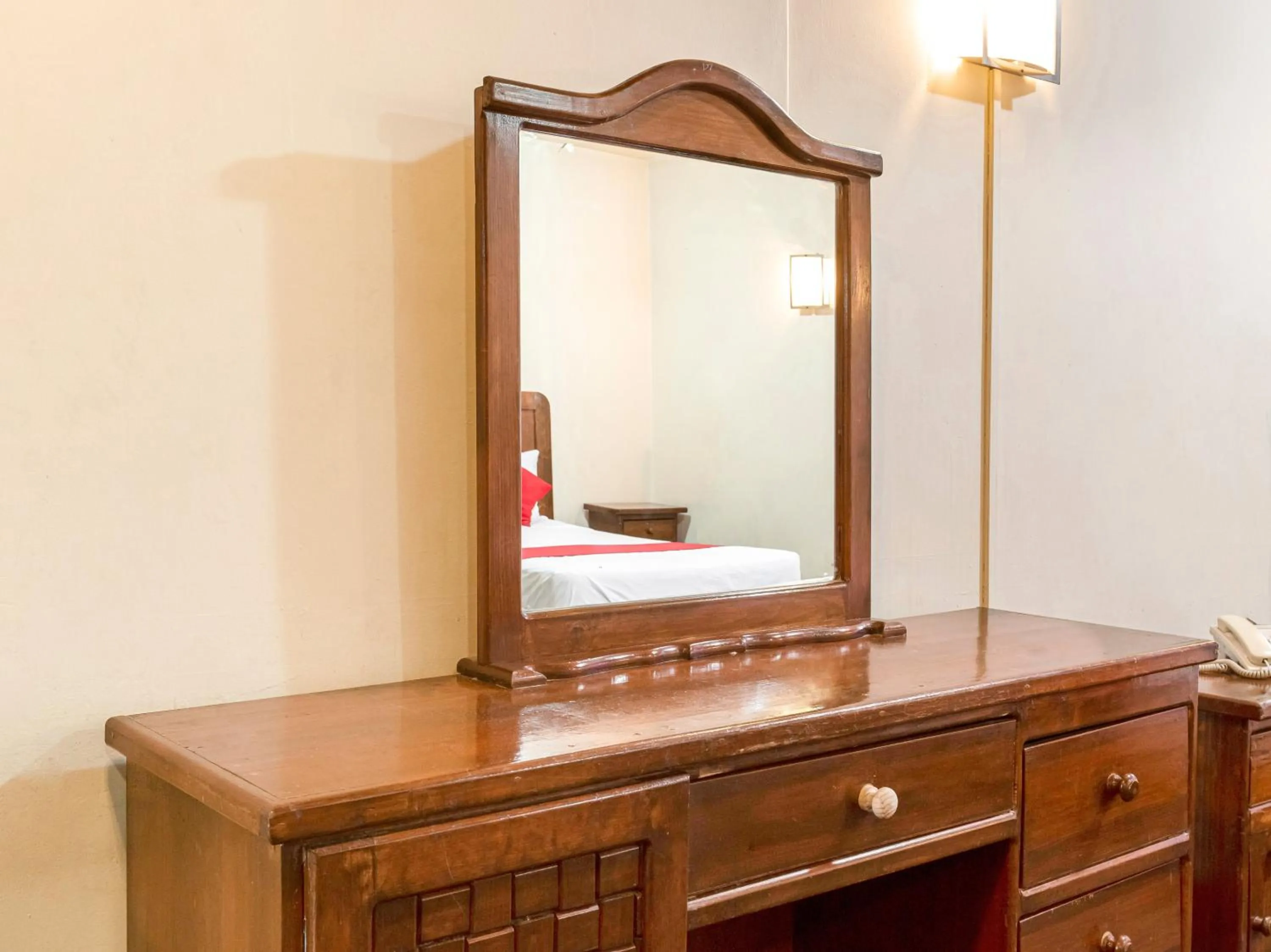 Dining area in Hotel Esperanza, Oaxaca Centro