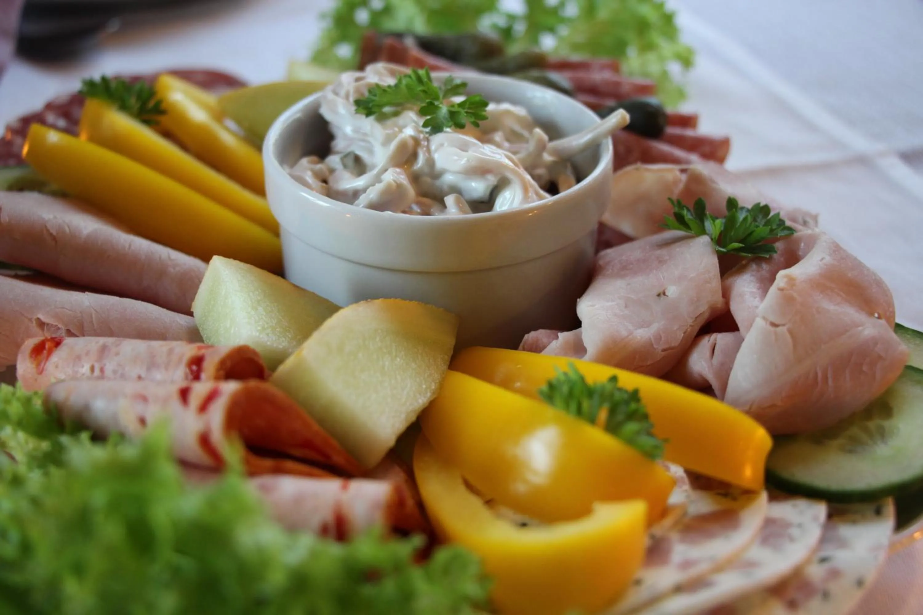 Buffet breakfast in Landgasthof Marlishausen