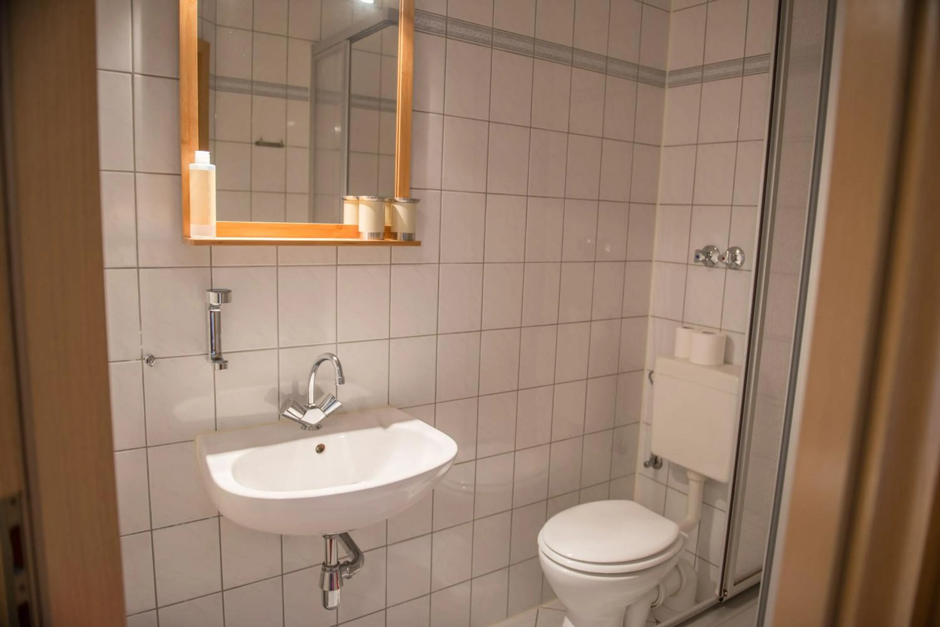 Bathroom in Landgasthof Marlishausen