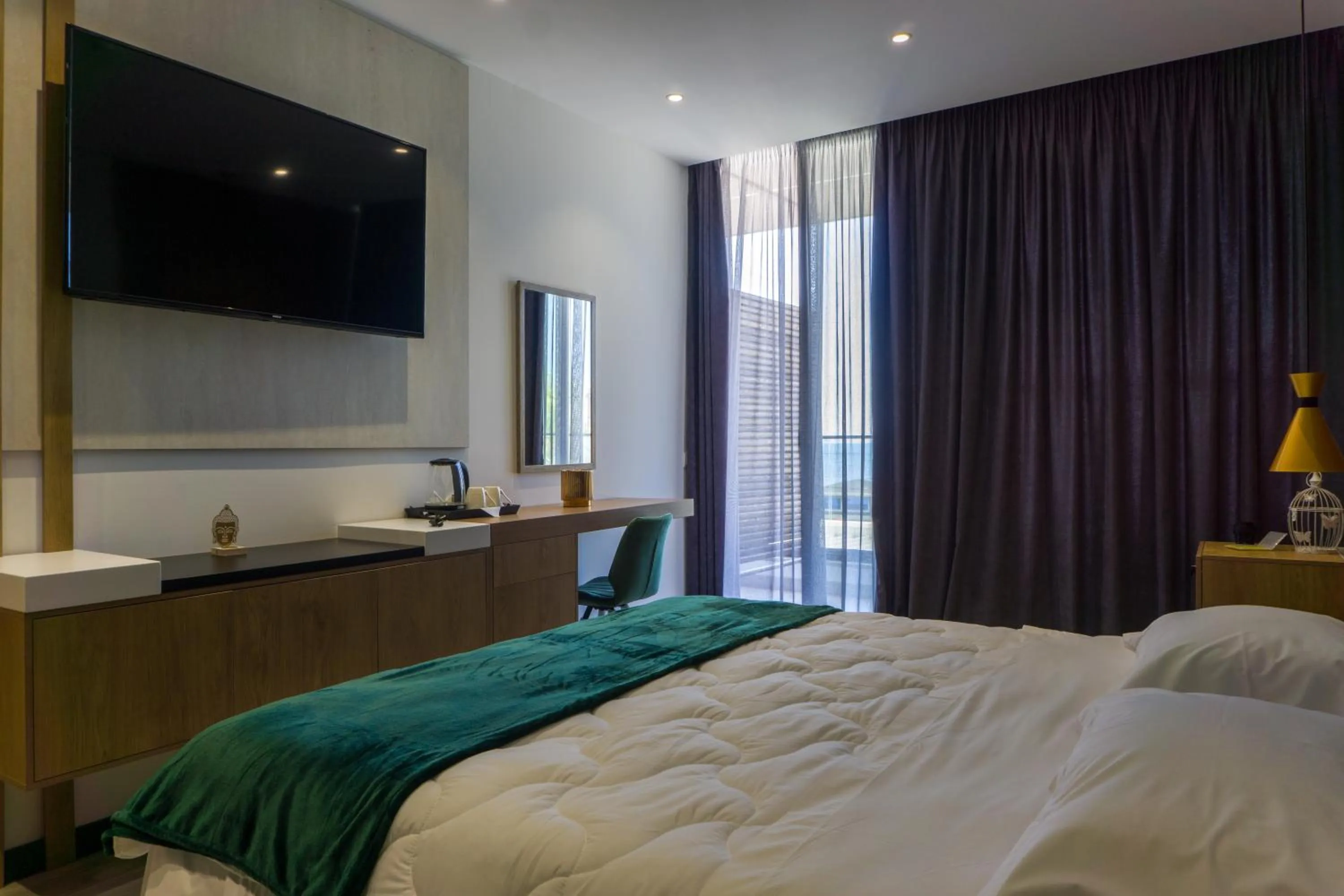 Bed in Hotel Morfeus