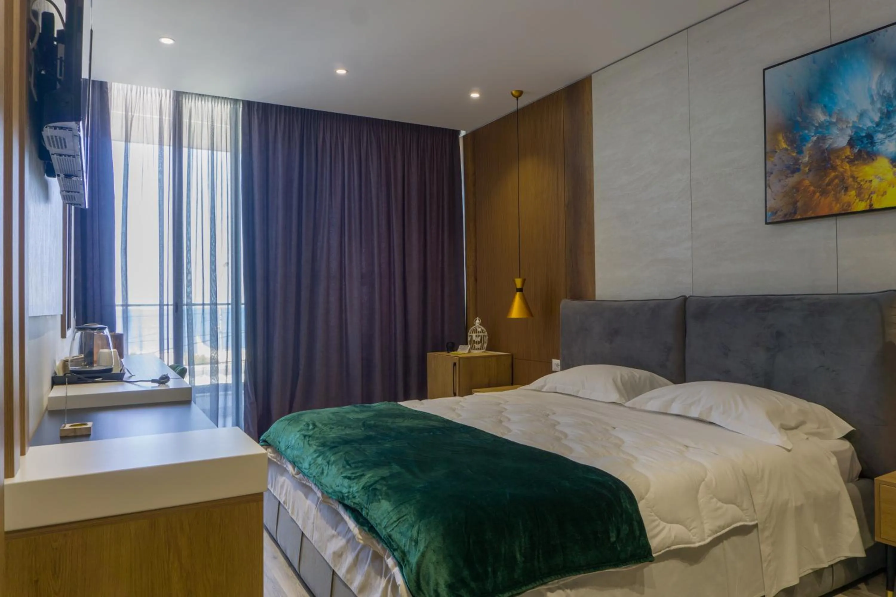 Bed in Hotel Morfeus