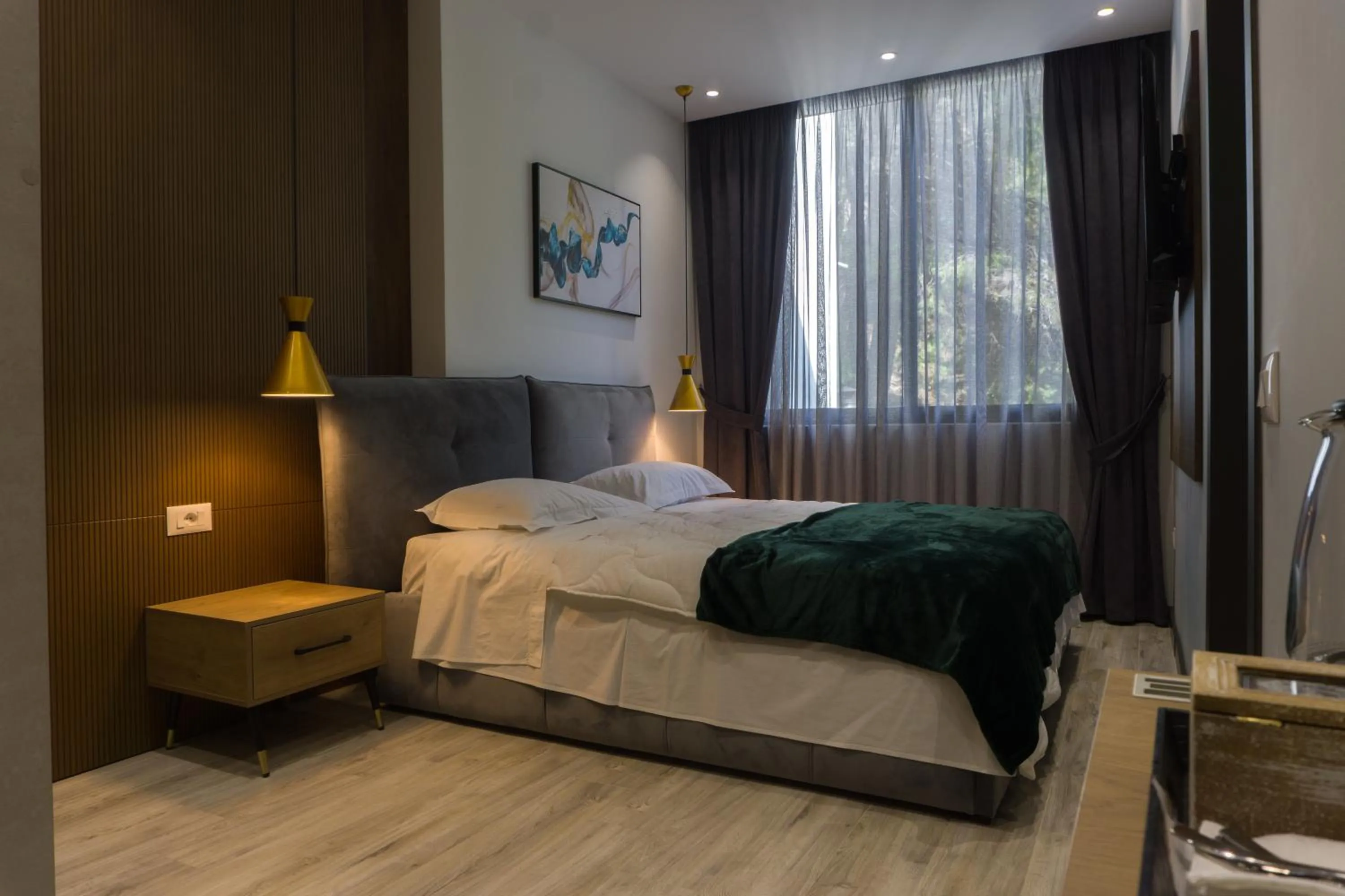 Bed in Hotel Morfeus