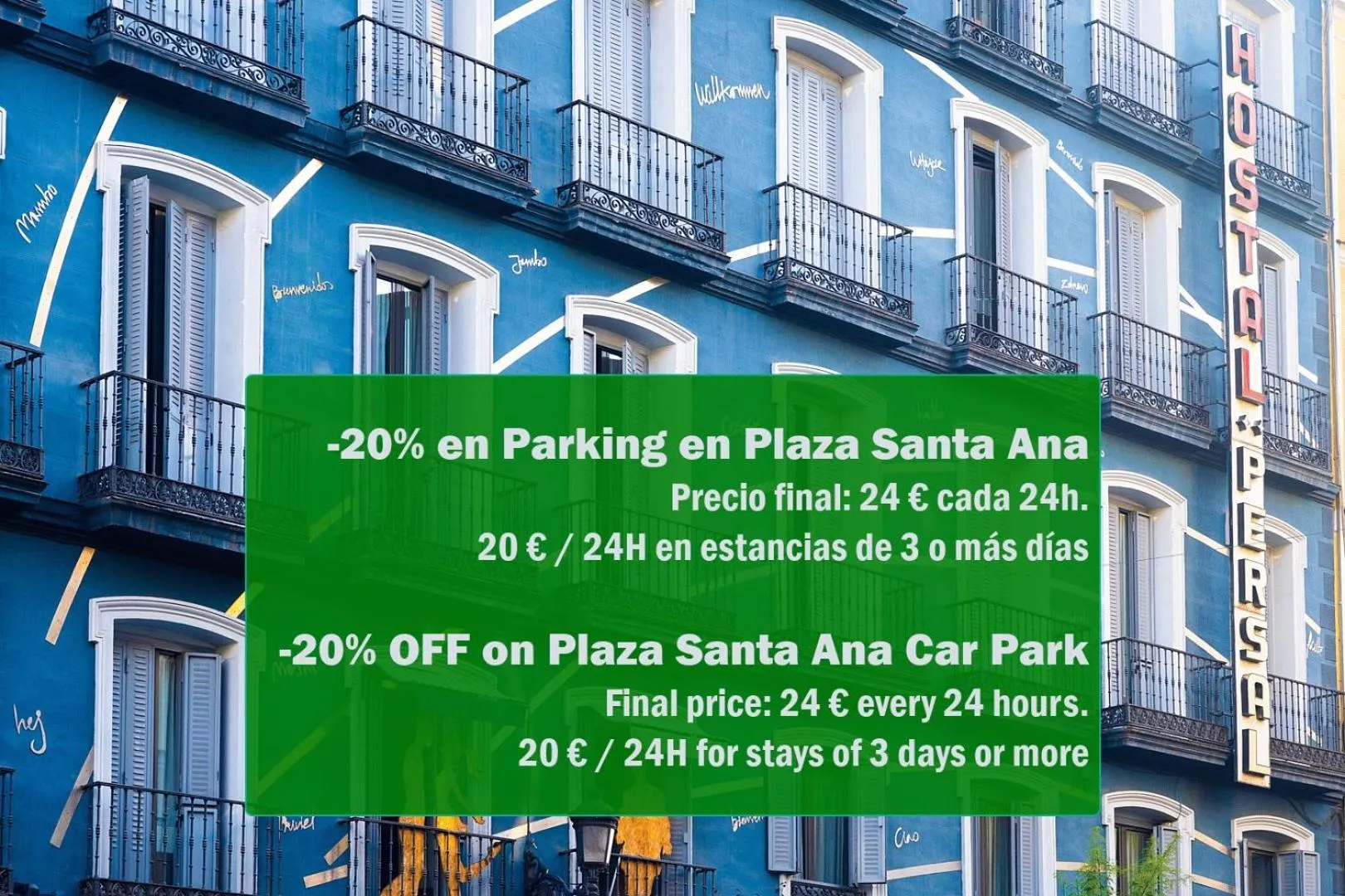 Parking in Hostal Persal