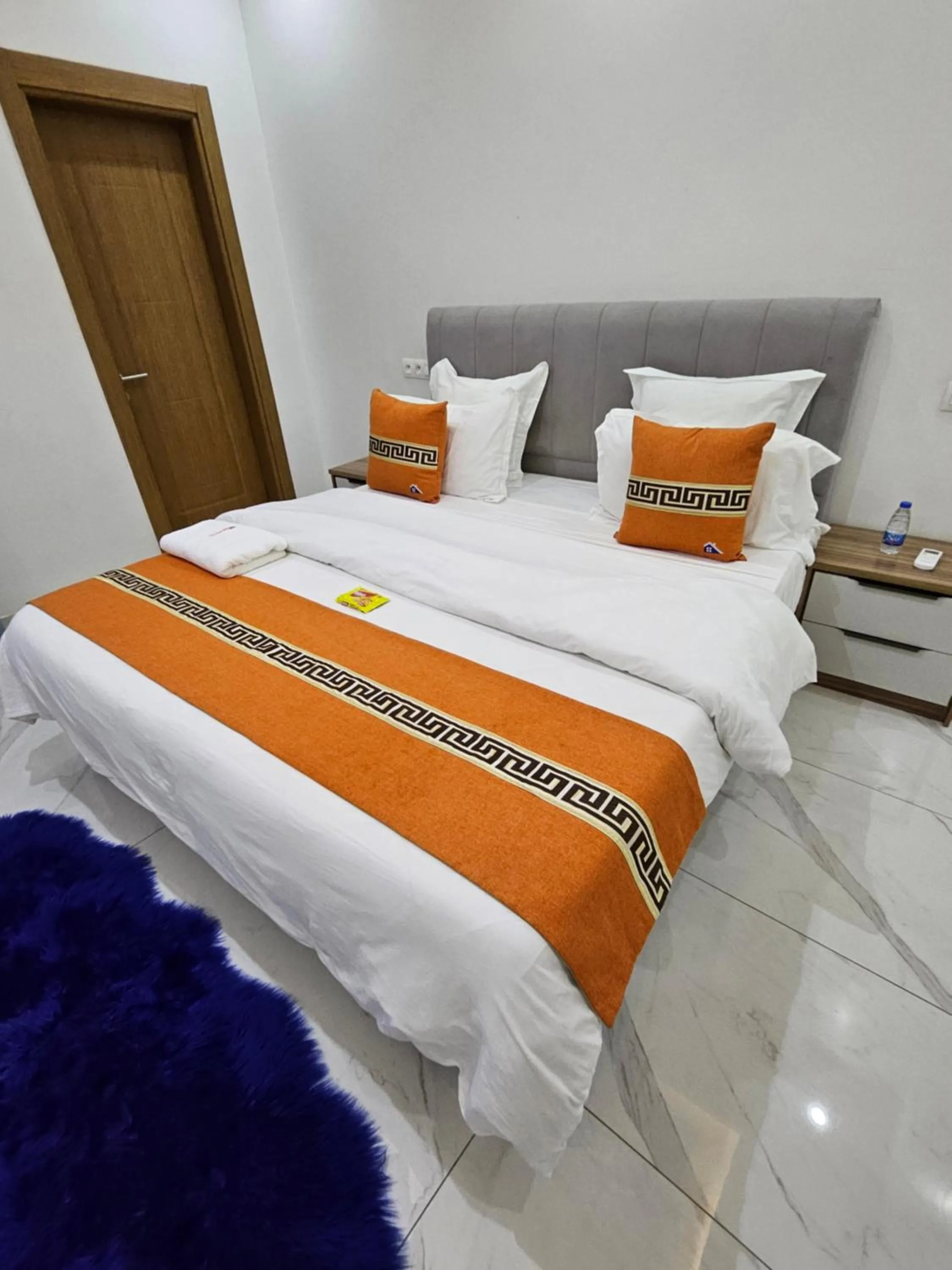 Bedroom, Bed in MARINA APPART Hôtel