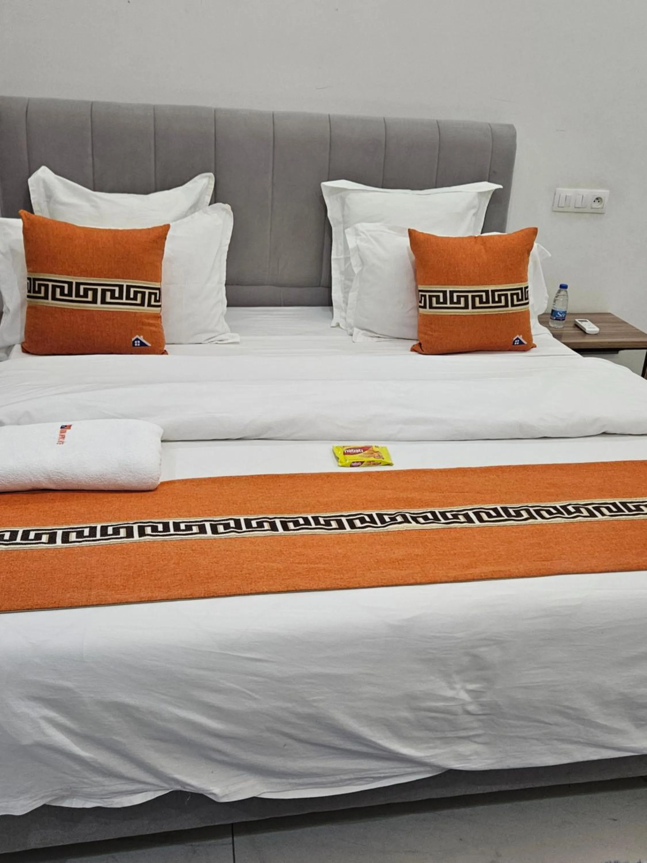 Bedroom, Bed in MARINA APPART Hôtel