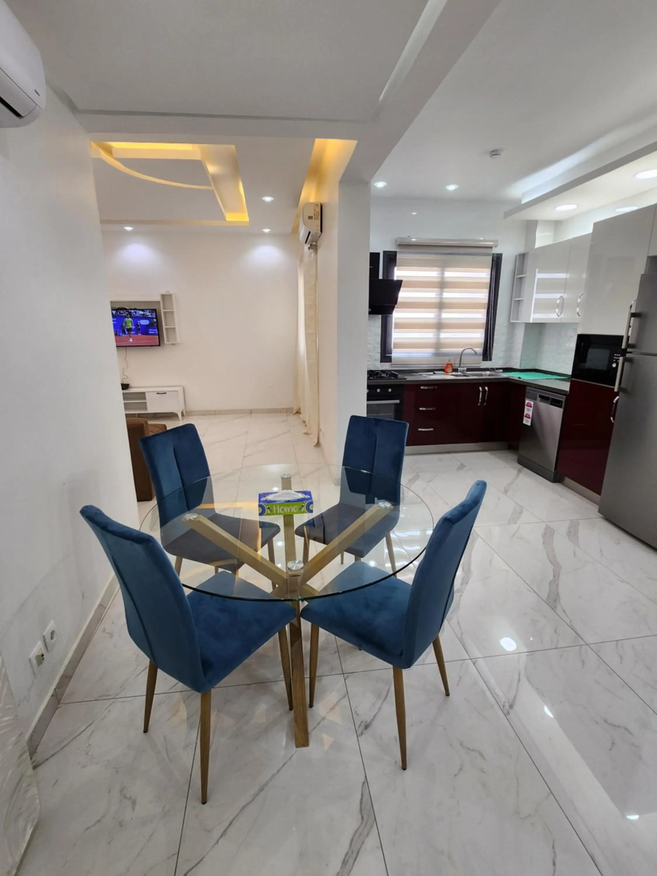 Living room in MARINA APPART Hôtel