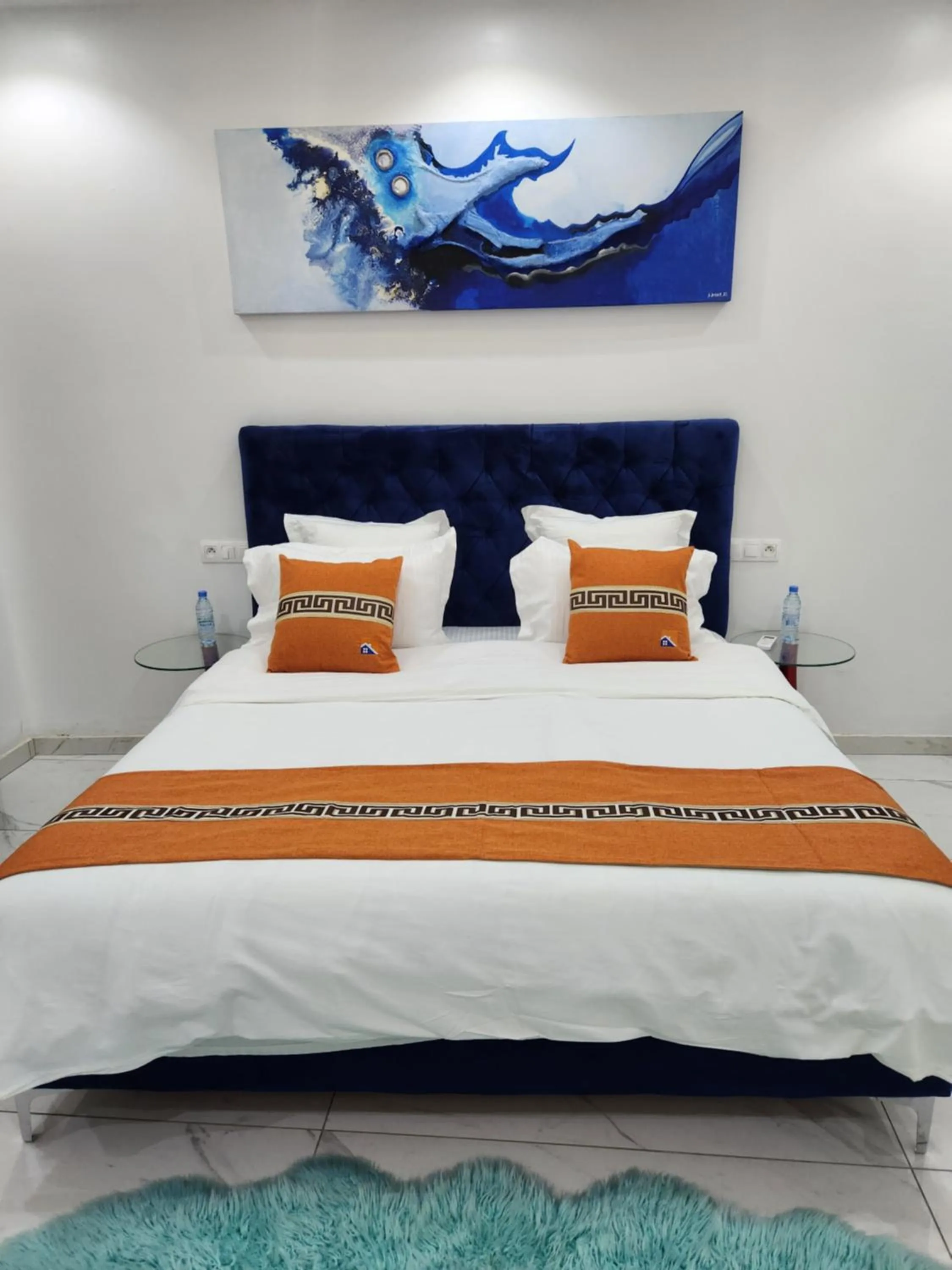 Bedroom, Bed in MARINA APPART Hôtel