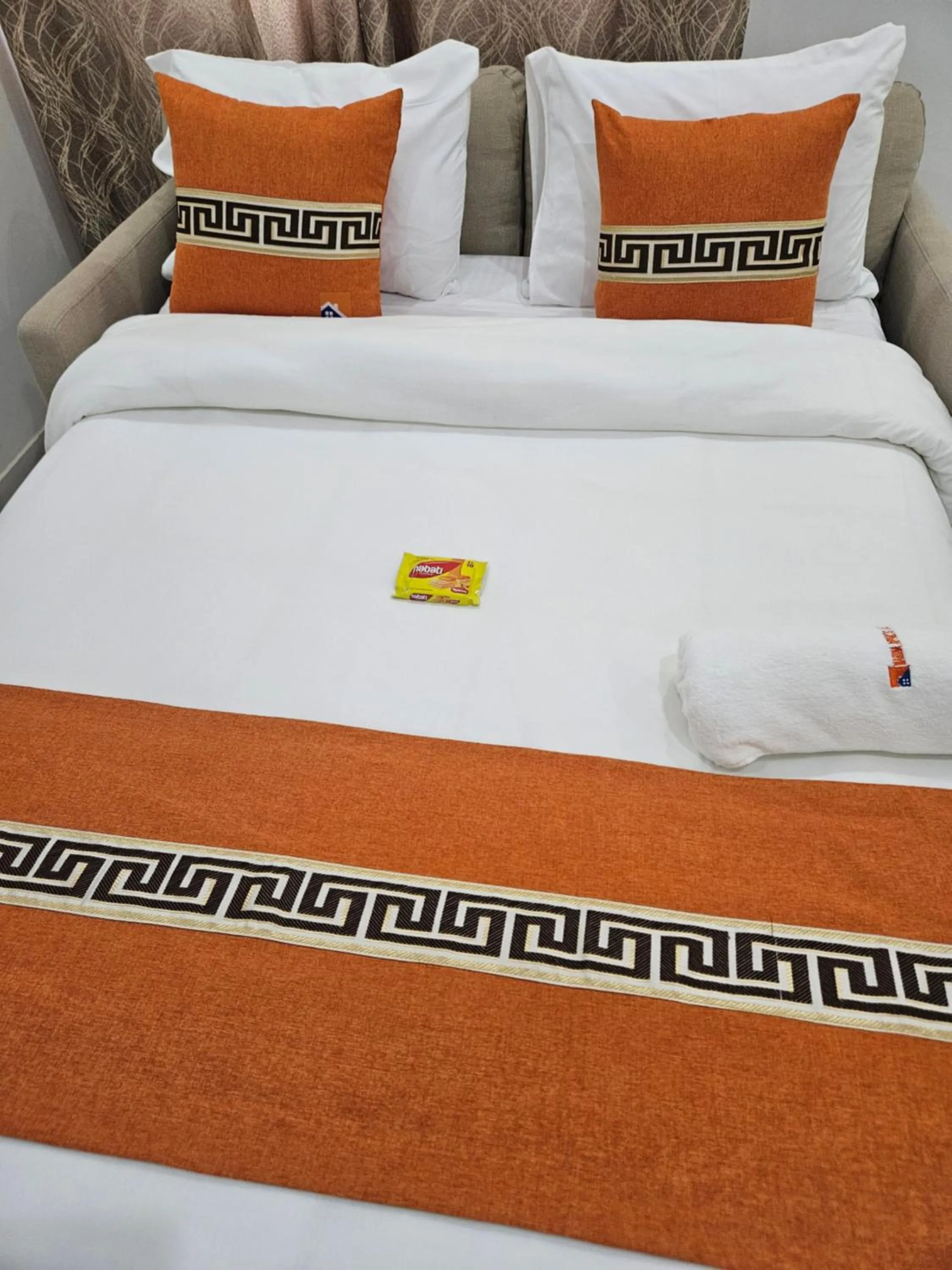 Bed in MARINA APPART Hôtel