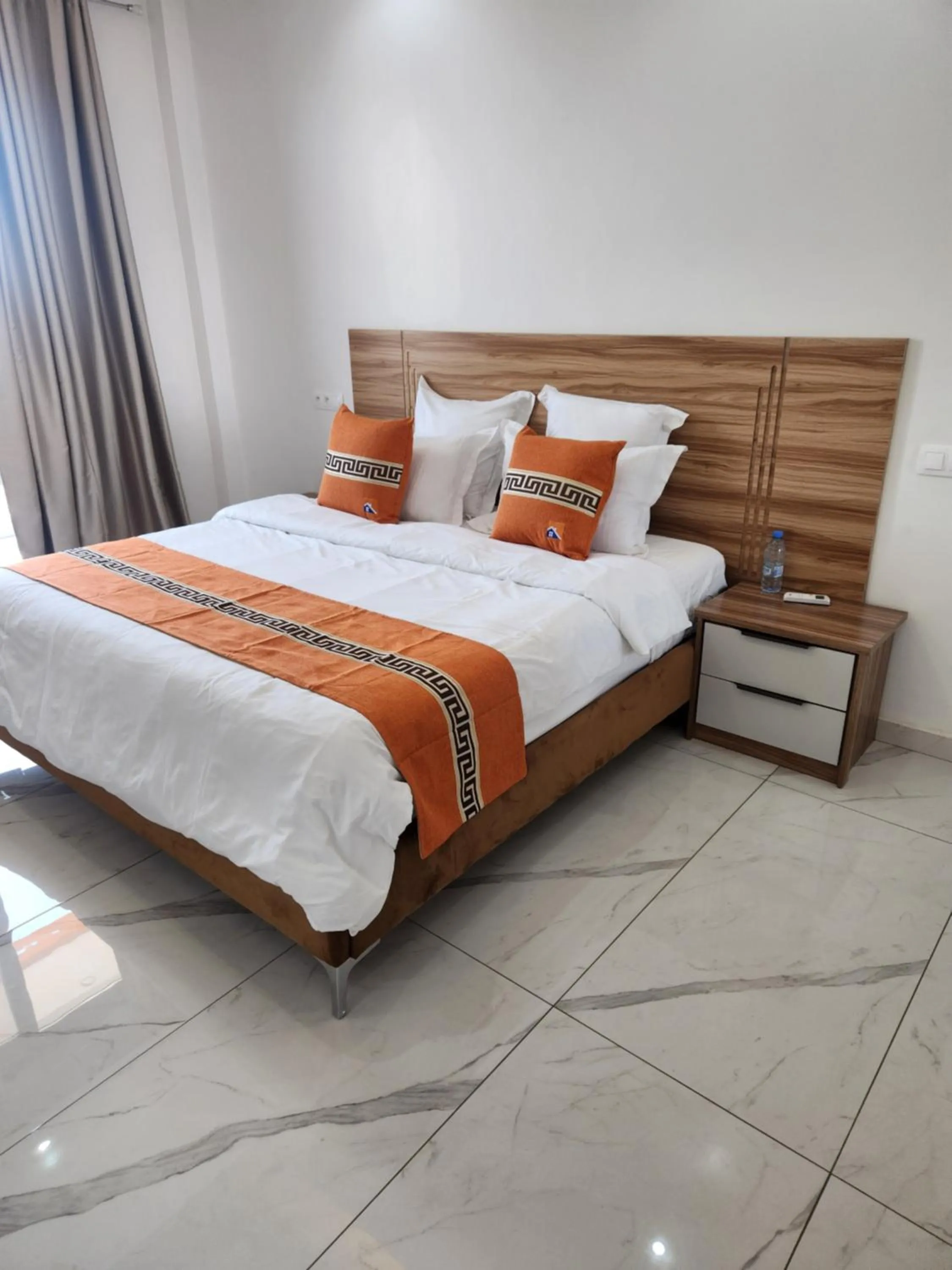 Bedroom, Bed in MARINA APPART Hôtel