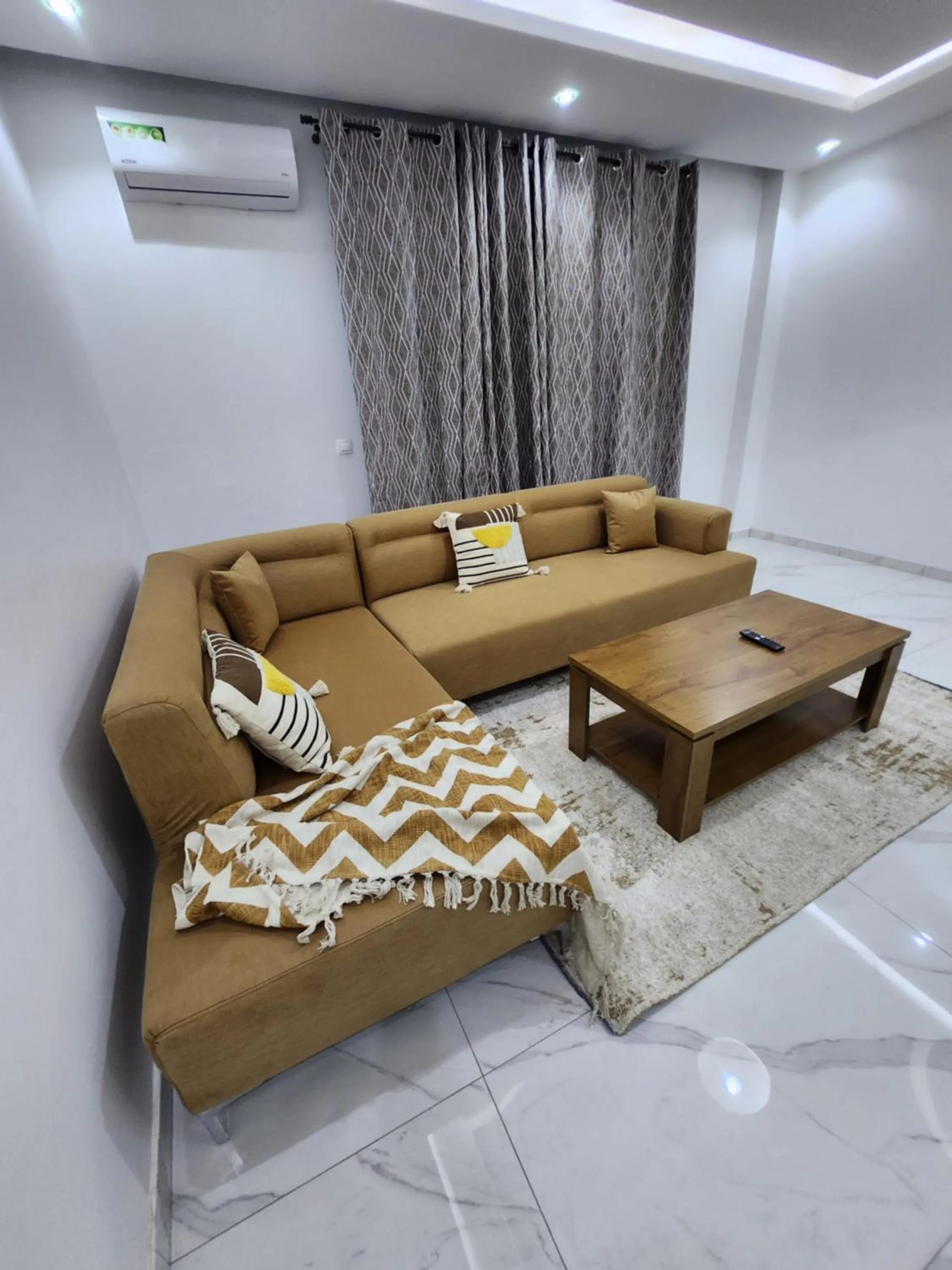 Living room in MARINA APPART Hôtel