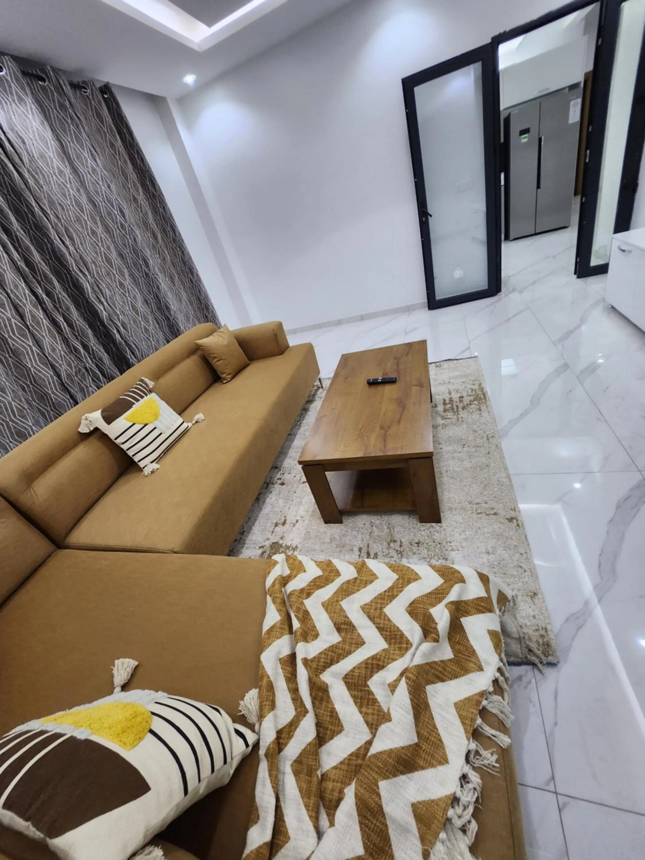 Living room in MARINA APPART Hôtel