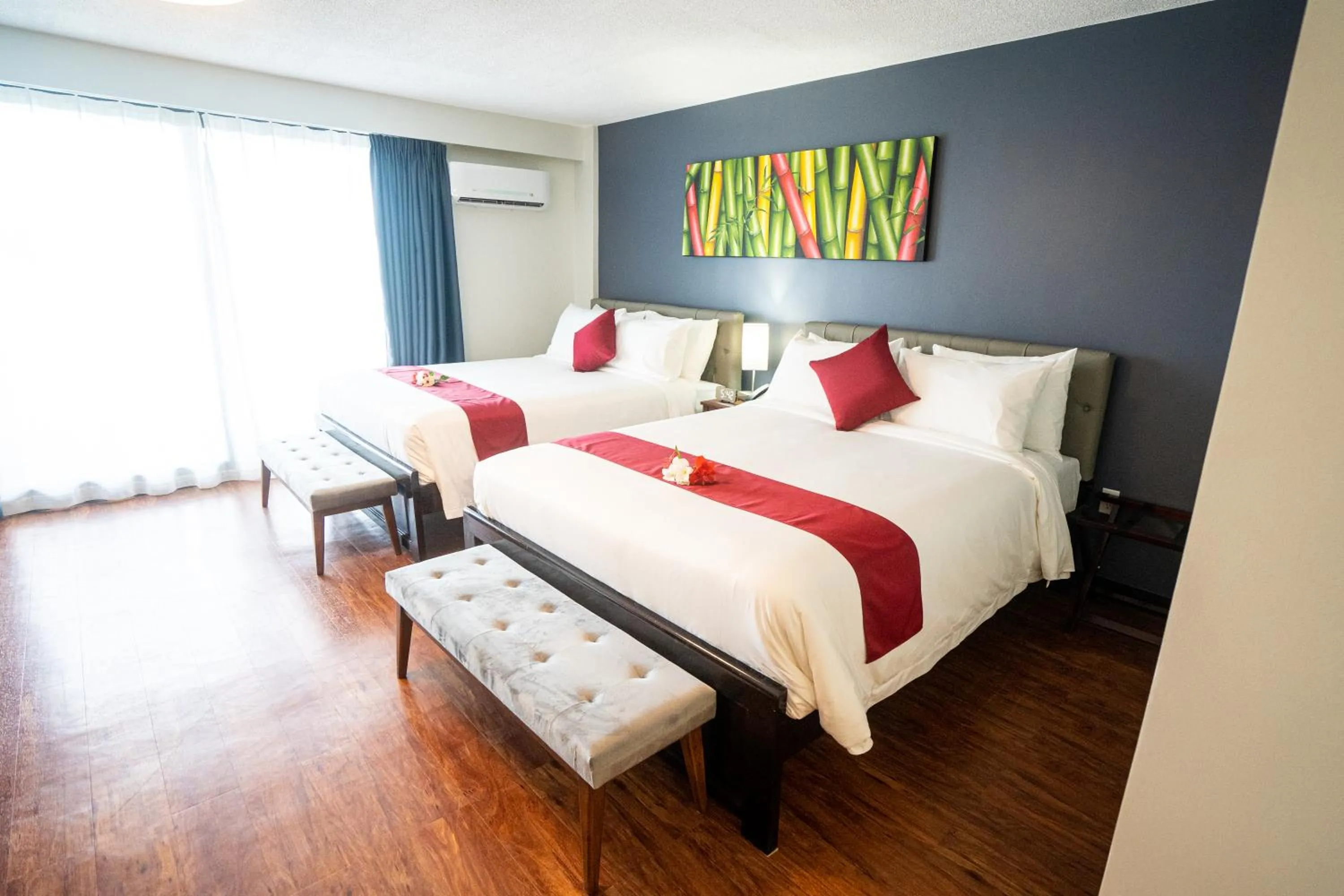 Bed in Paradiso Resort & Spa