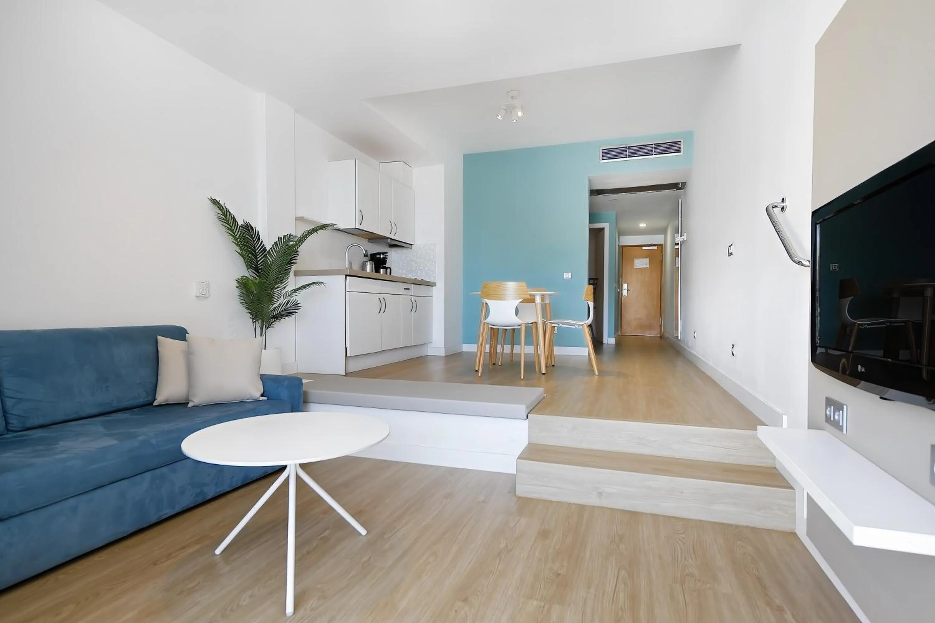 Living room in Morasol Suites