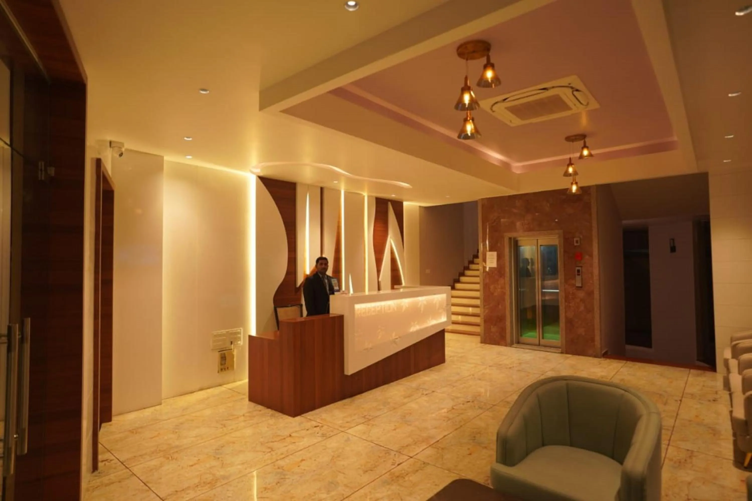 Lobby or reception in Babuji Jodhpur Palace