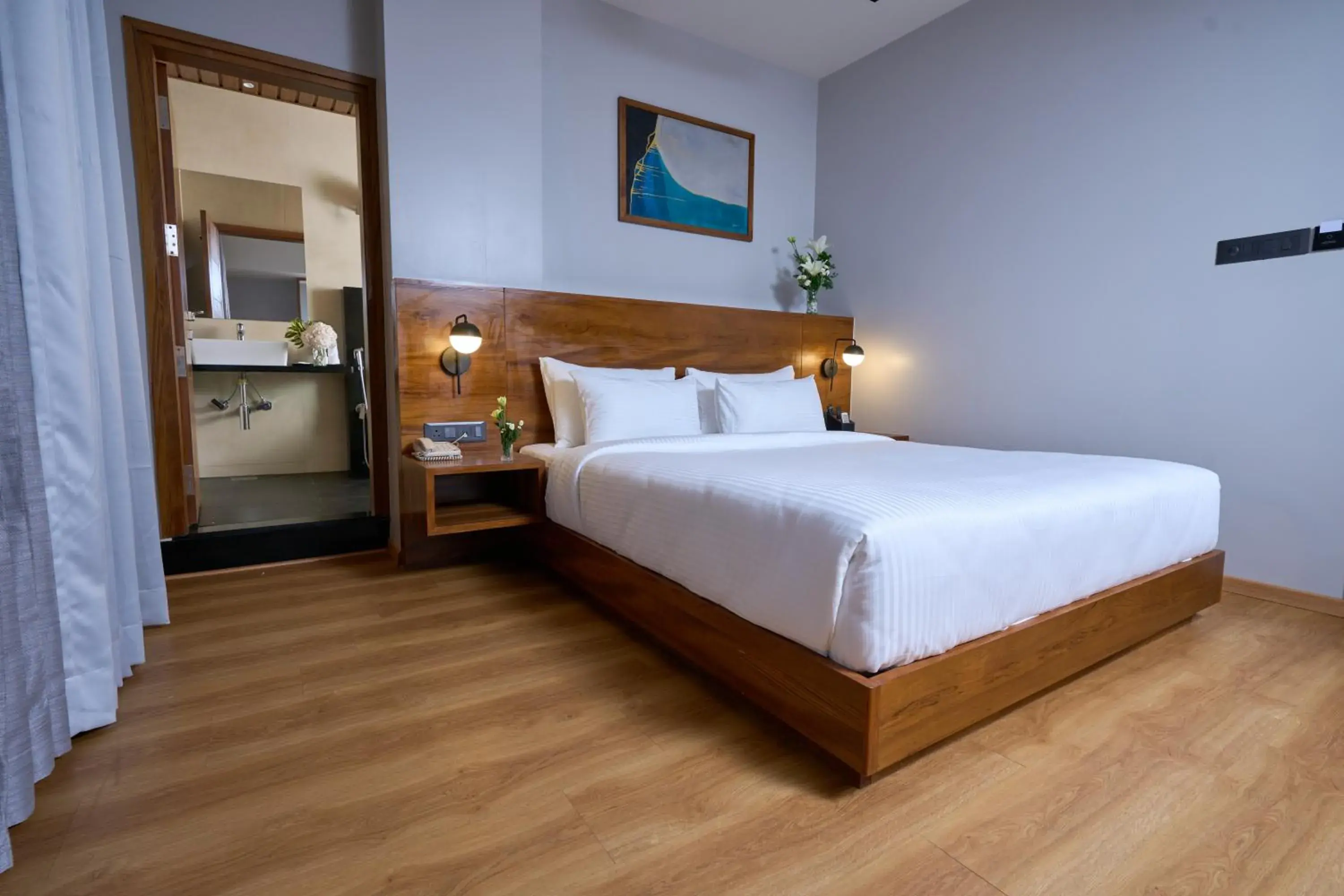 Bedroom, Bed in Visthara Hotel Bedroom, Bed in Visthara Hotel