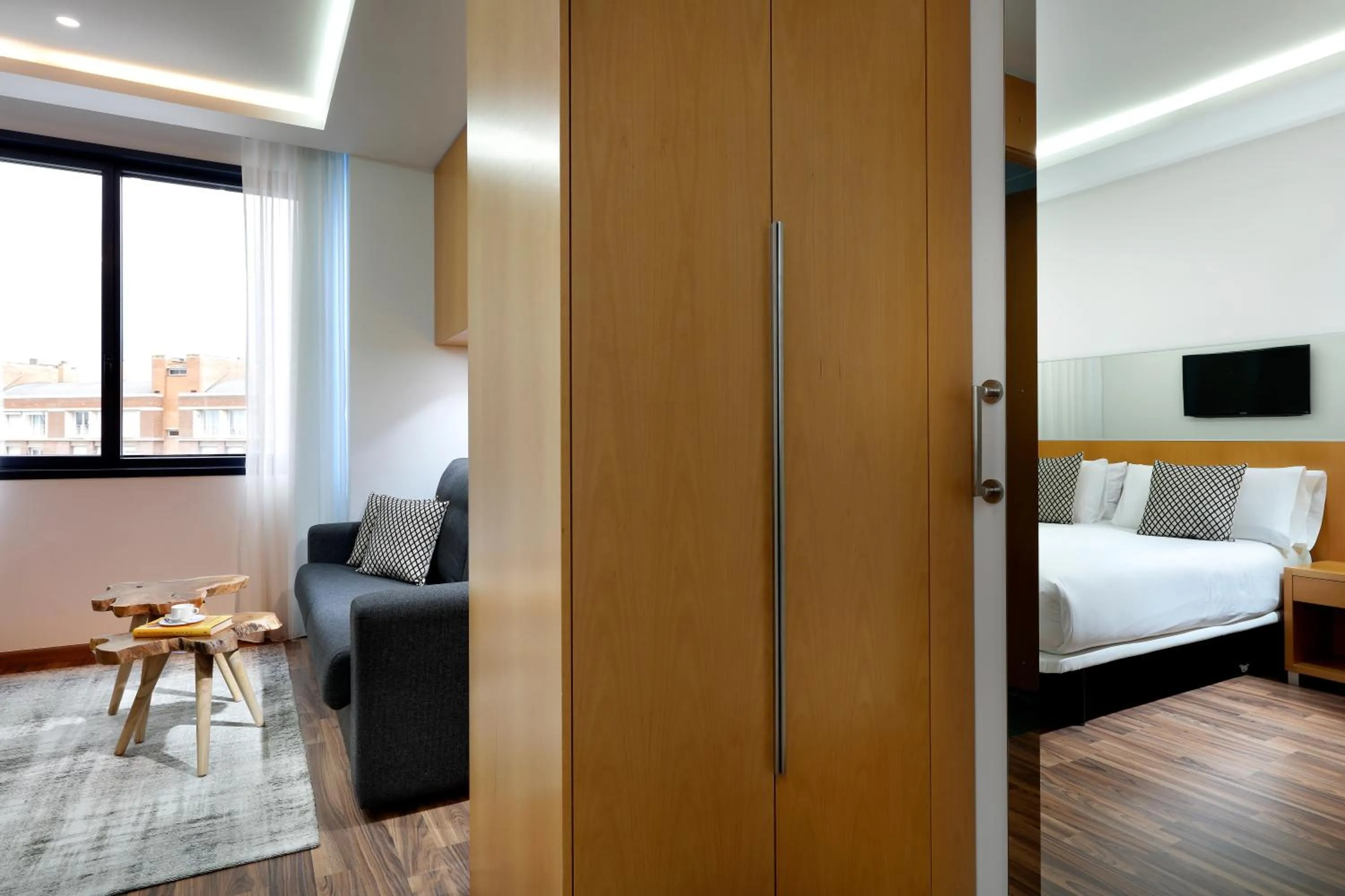 Bed in Hotel SB Icaria