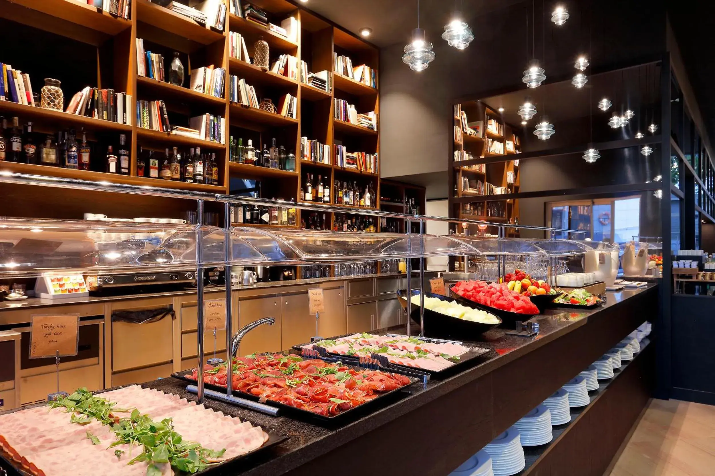 Buffet breakfast in Hotel SB Icaria Buffet breakfast in Hotel SB Icaria