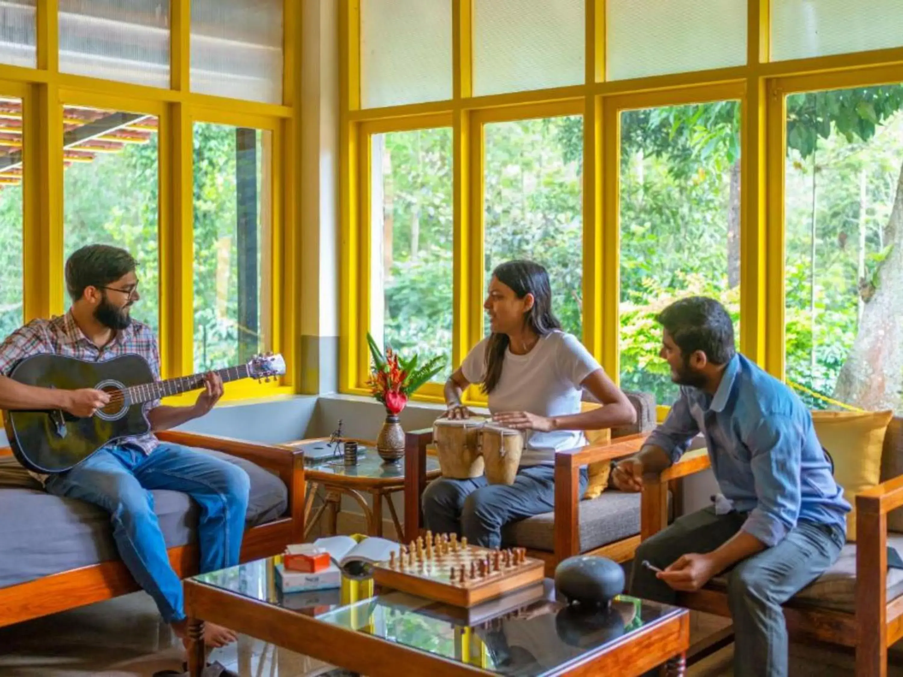 Restaurant/places to eat in The Hosteller Chikmagalur Restaurant/places to eat in The Hosteller Chikmagalur