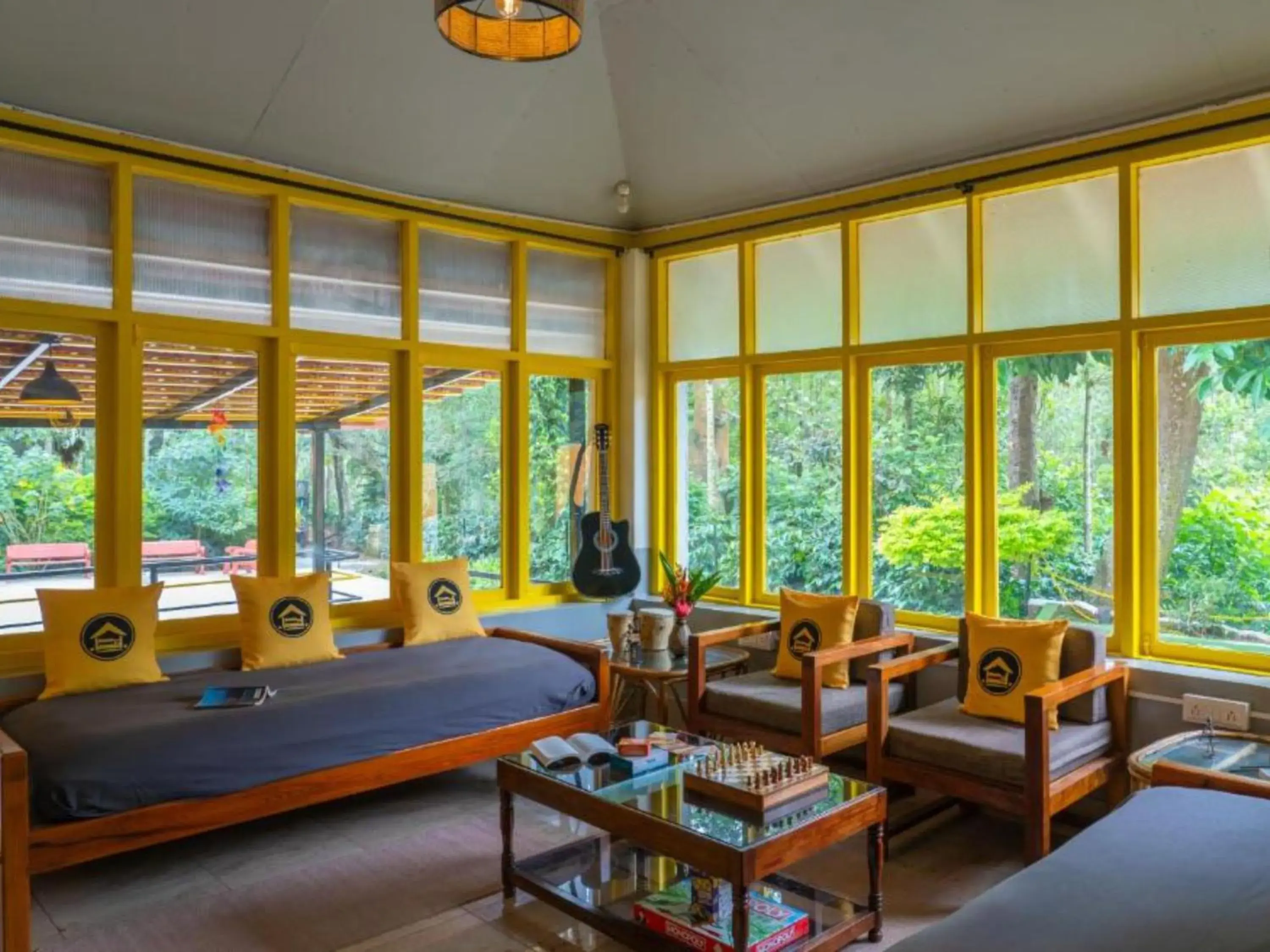 Bed in The Hosteller Chikmagalur Bed in The Hosteller Chikmagalur