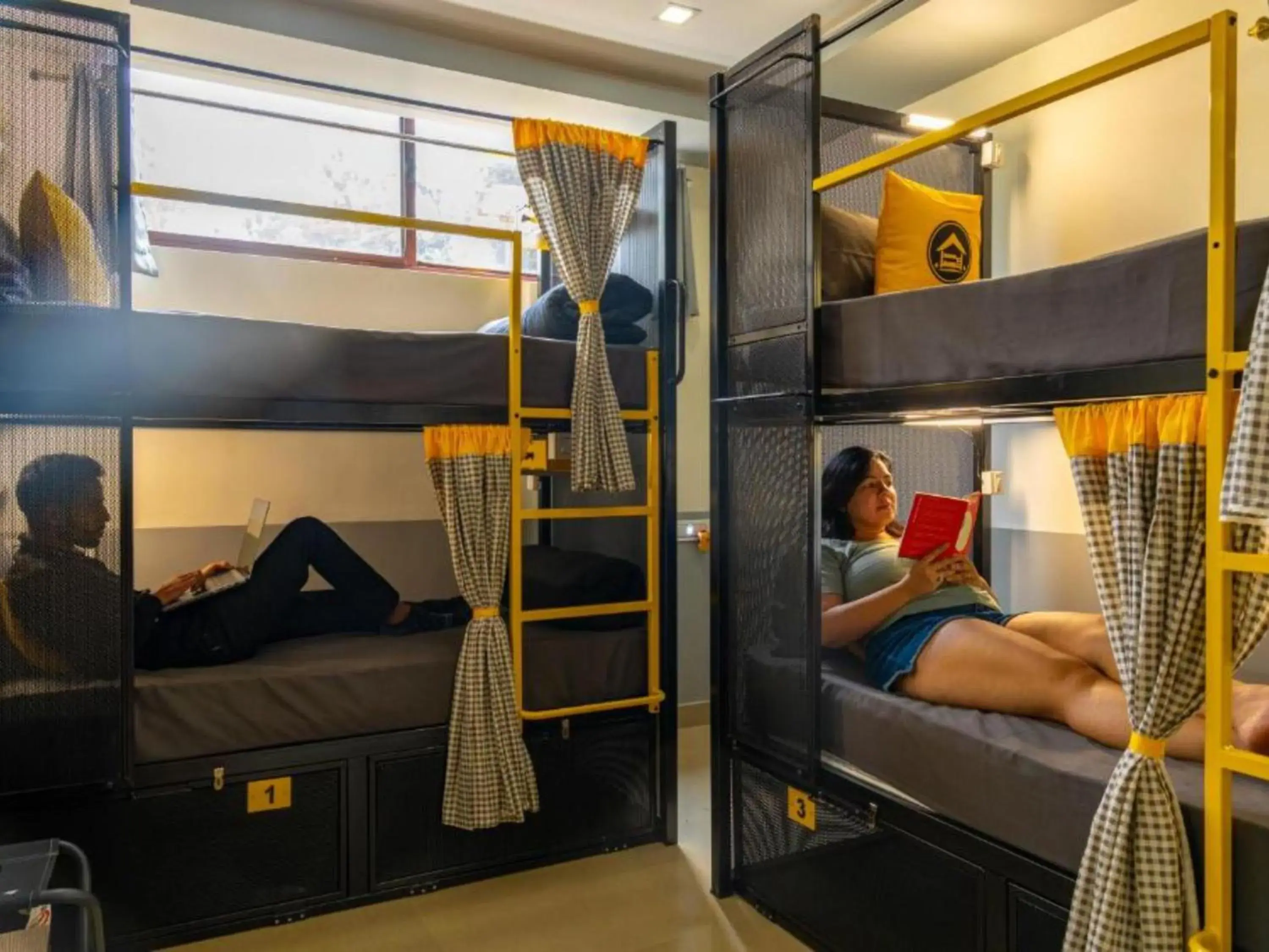 Bed in The Hosteller Chikmagalur Bed in The Hosteller Chikmagalur