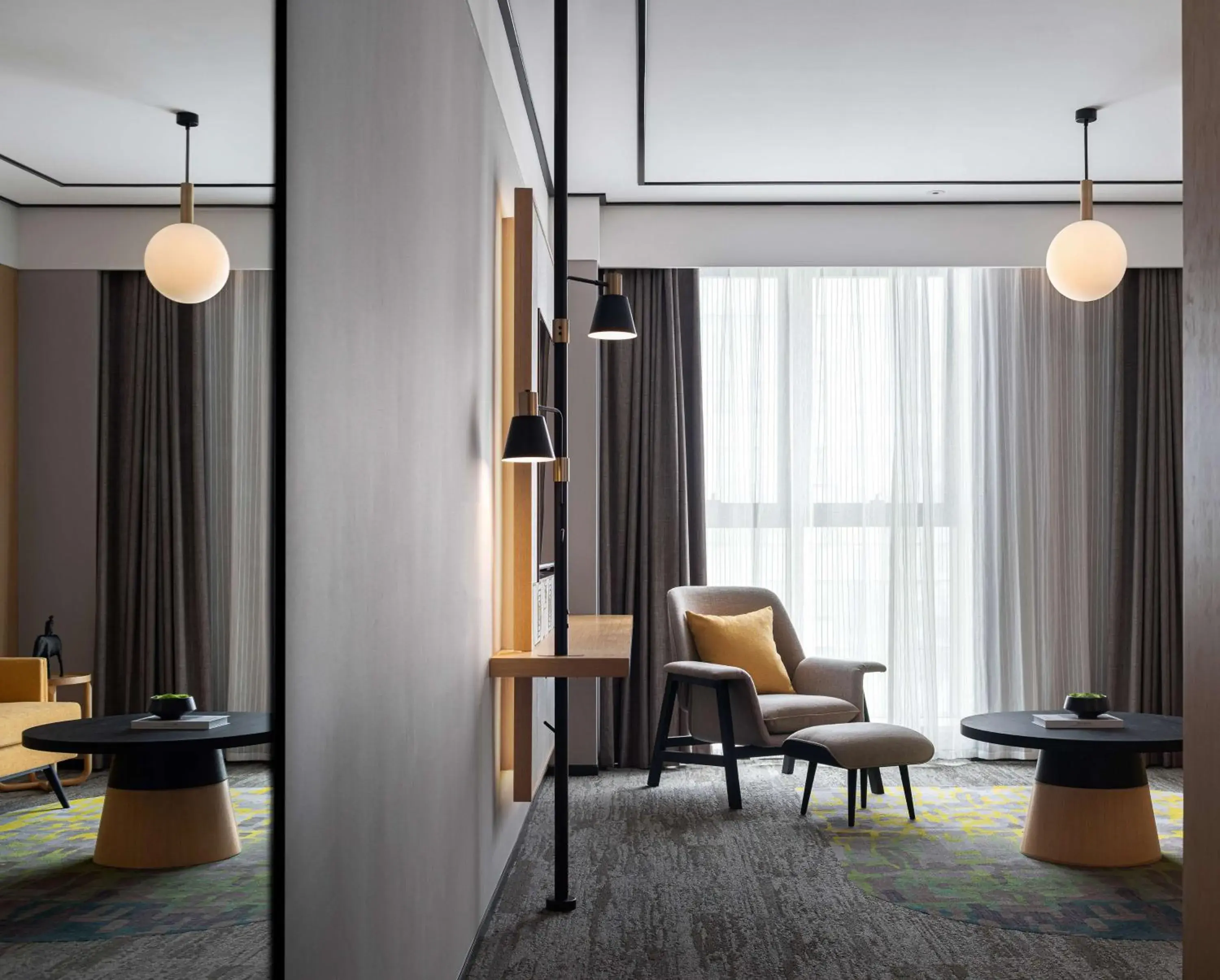 Living room in Hilton Garden Inn Changsha Yuelu Living room in Hilton Garden Inn Changsha Yuelu