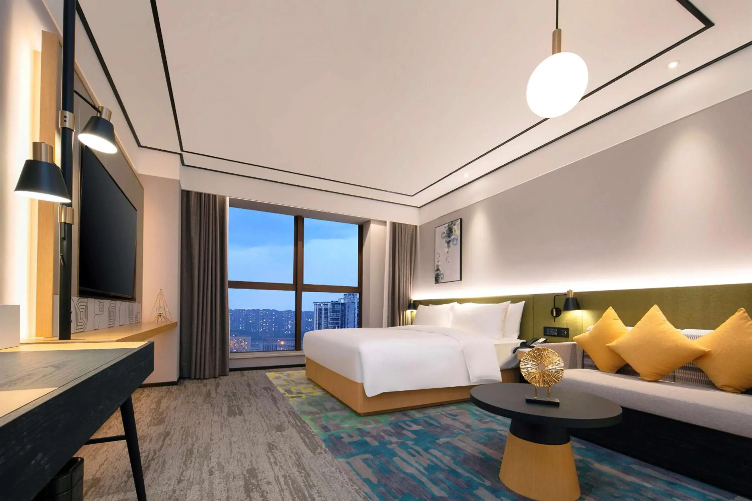 Property building, Bed in Hilton Garden Inn Changsha Yuelu Property building, Bed in Hilton Garden Inn Changsha Yuelu