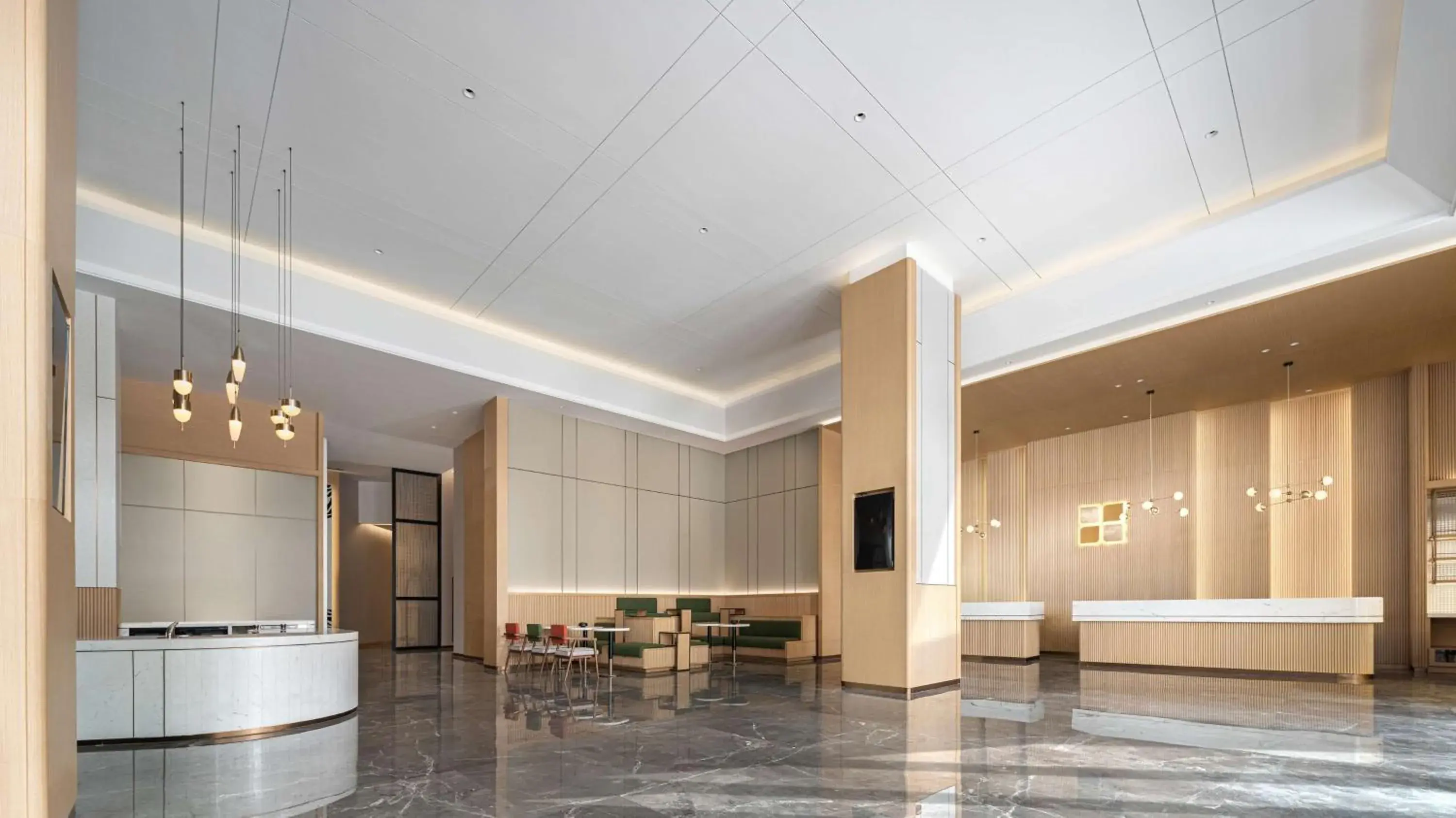 Lobby or reception in Hilton Garden Inn Changsha Yuelu Lobby or reception in Hilton Garden Inn Changsha Yuelu