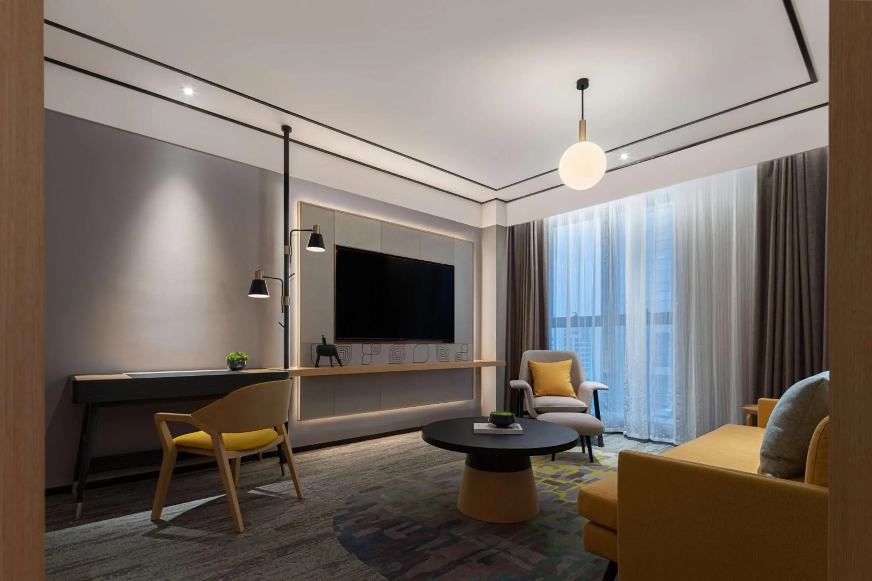 Bedroom in Hilton Garden Inn Changsha Yuelu Bedroom in Hilton Garden Inn Changsha Yuelu