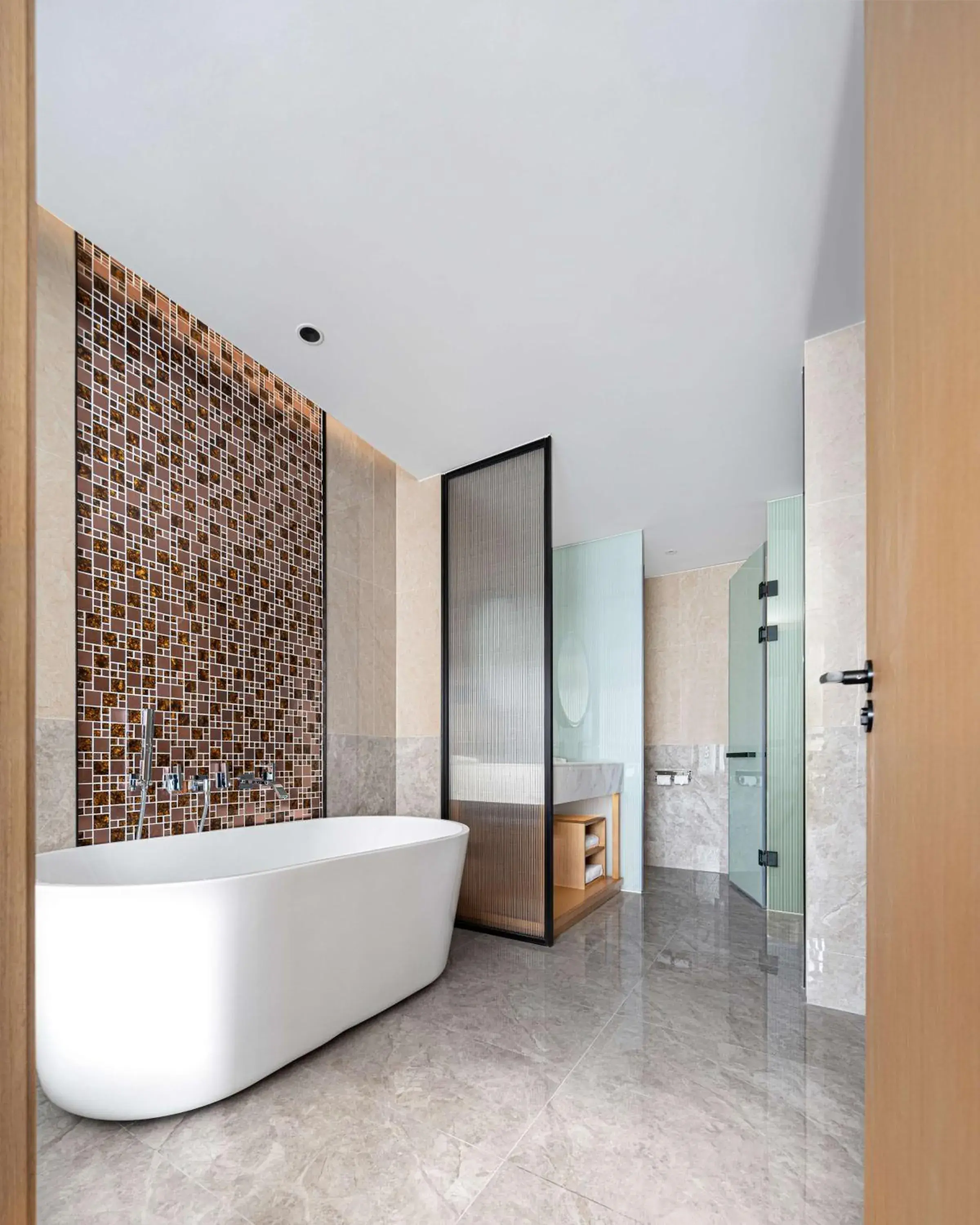 Bathroom in Hilton Garden Inn Changsha Yuelu Bathroom in Hilton Garden Inn Changsha Yuelu