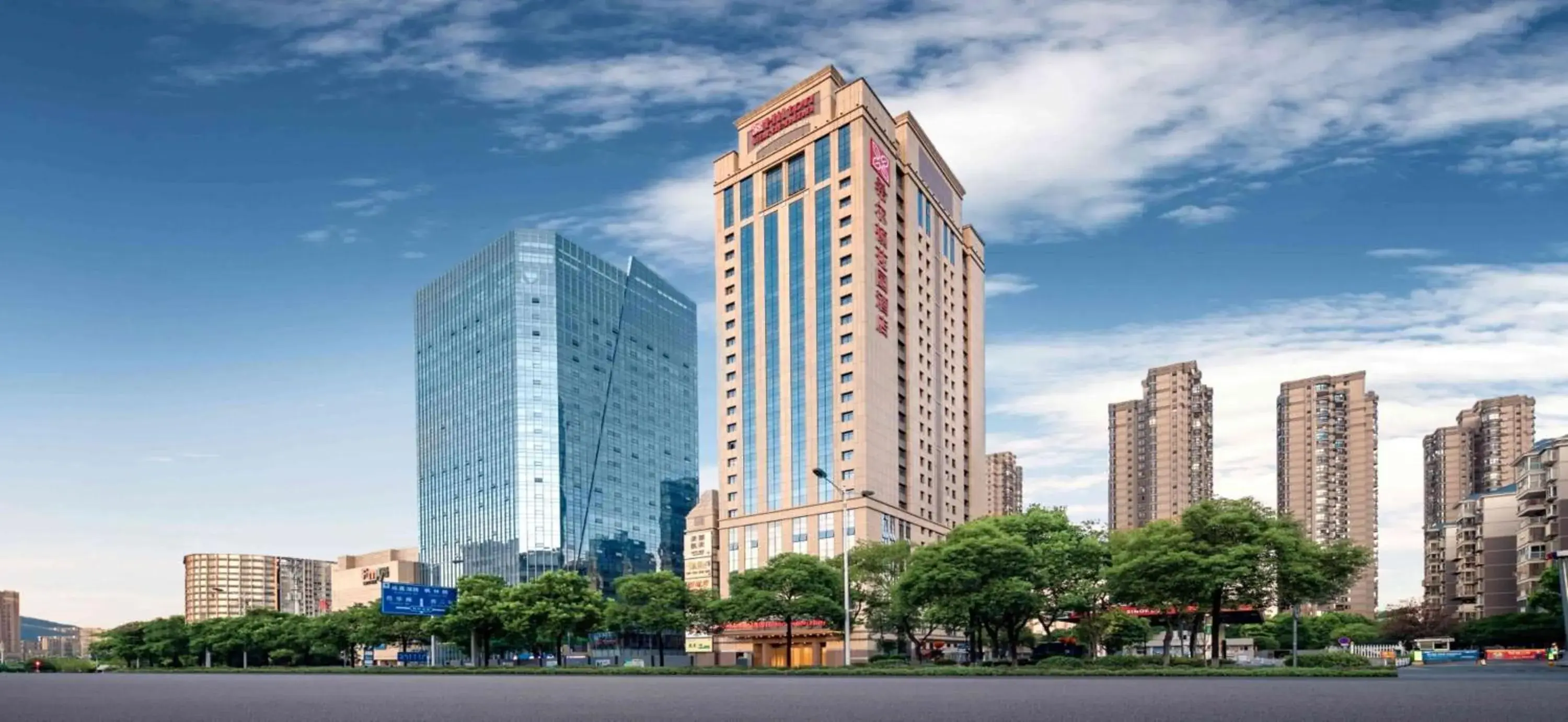 Property building in Hilton Garden Inn Changsha Yuelu Property building in Hilton Garden Inn Changsha Yuelu