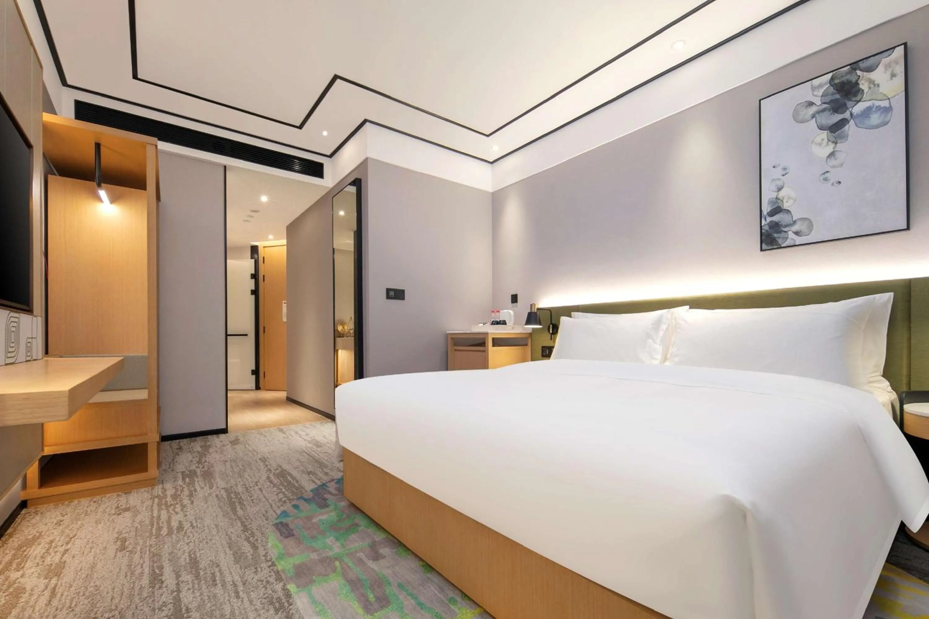 Bedroom, Bed in Hilton Garden Inn Changsha Yuelu