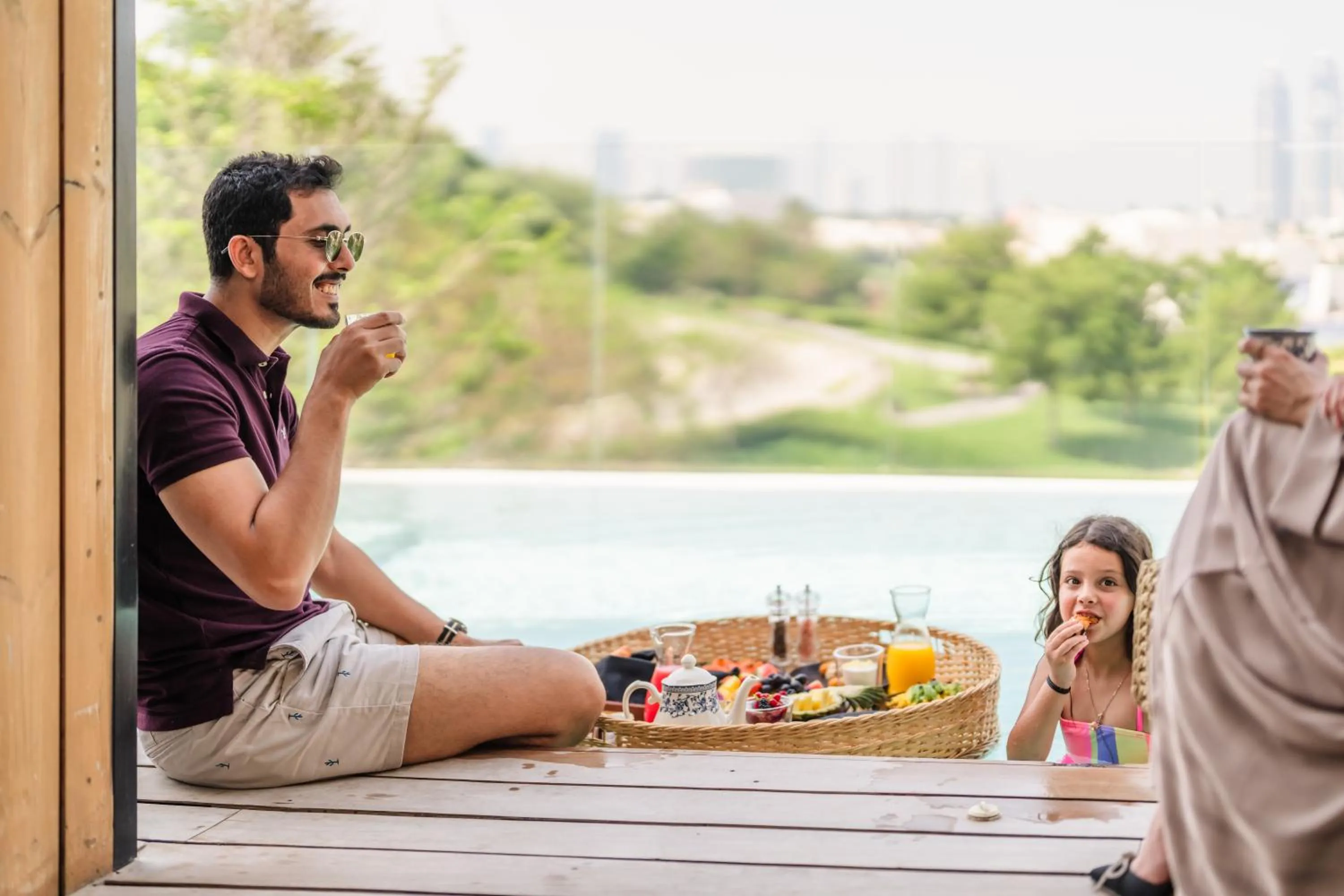 Family in Katara Hills Doha, Lxr Hotels & Resorts