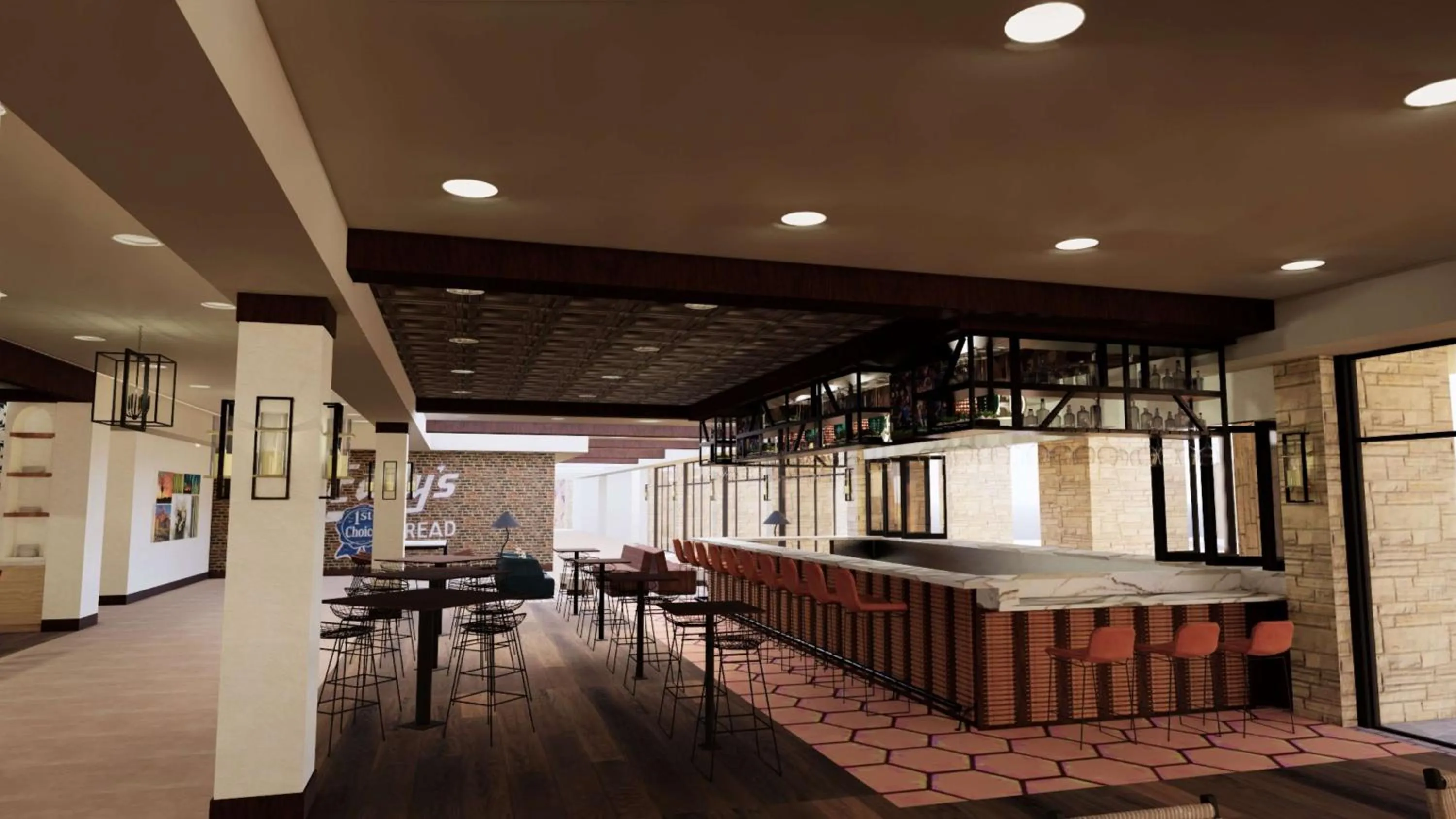 Lounge or bar in The Eddy Hotel Tucson, Tapestry Collection By Hilton