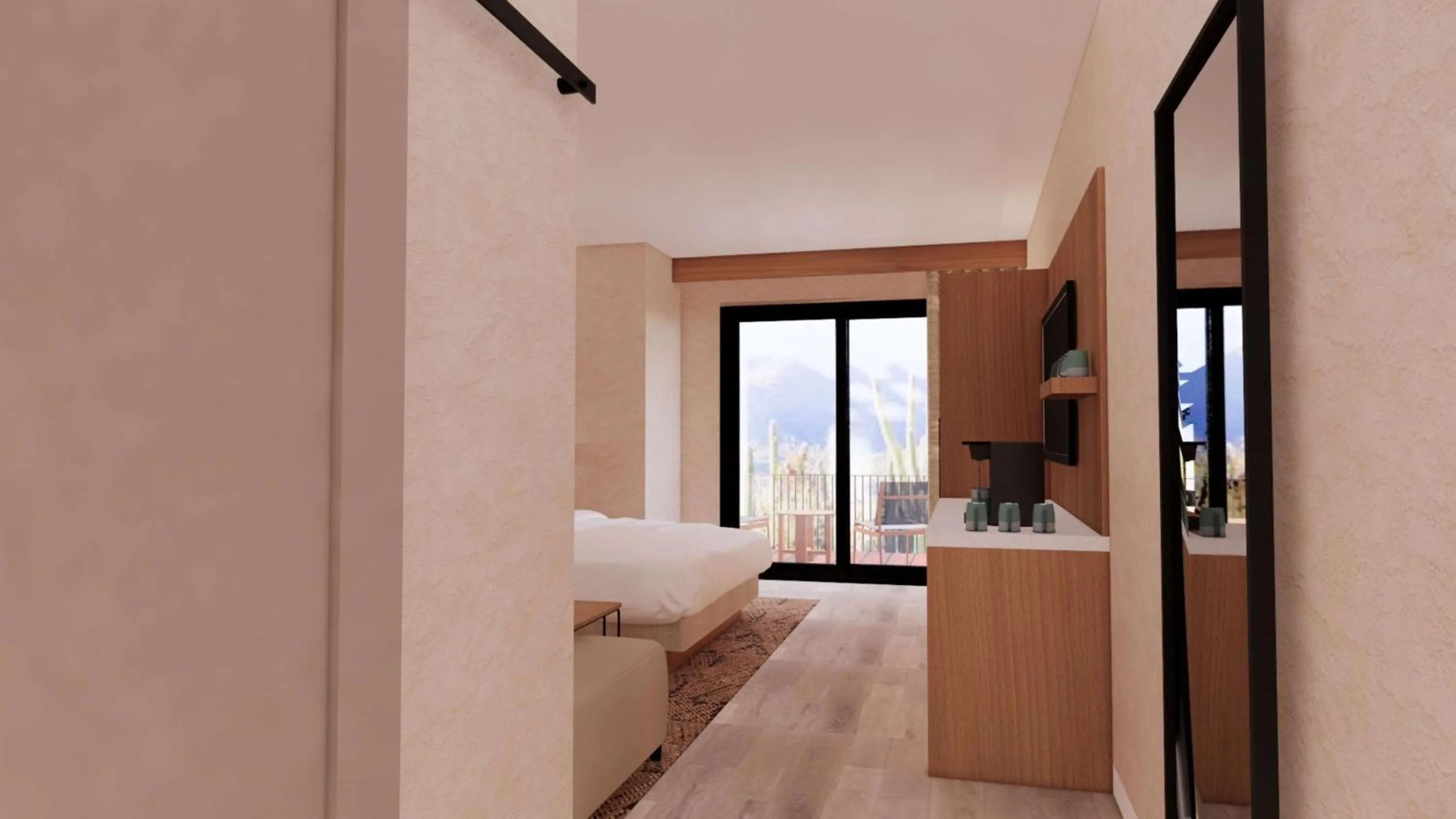 Bed in The Eddy Hotel Tucson, Tapestry Collection By Hilton