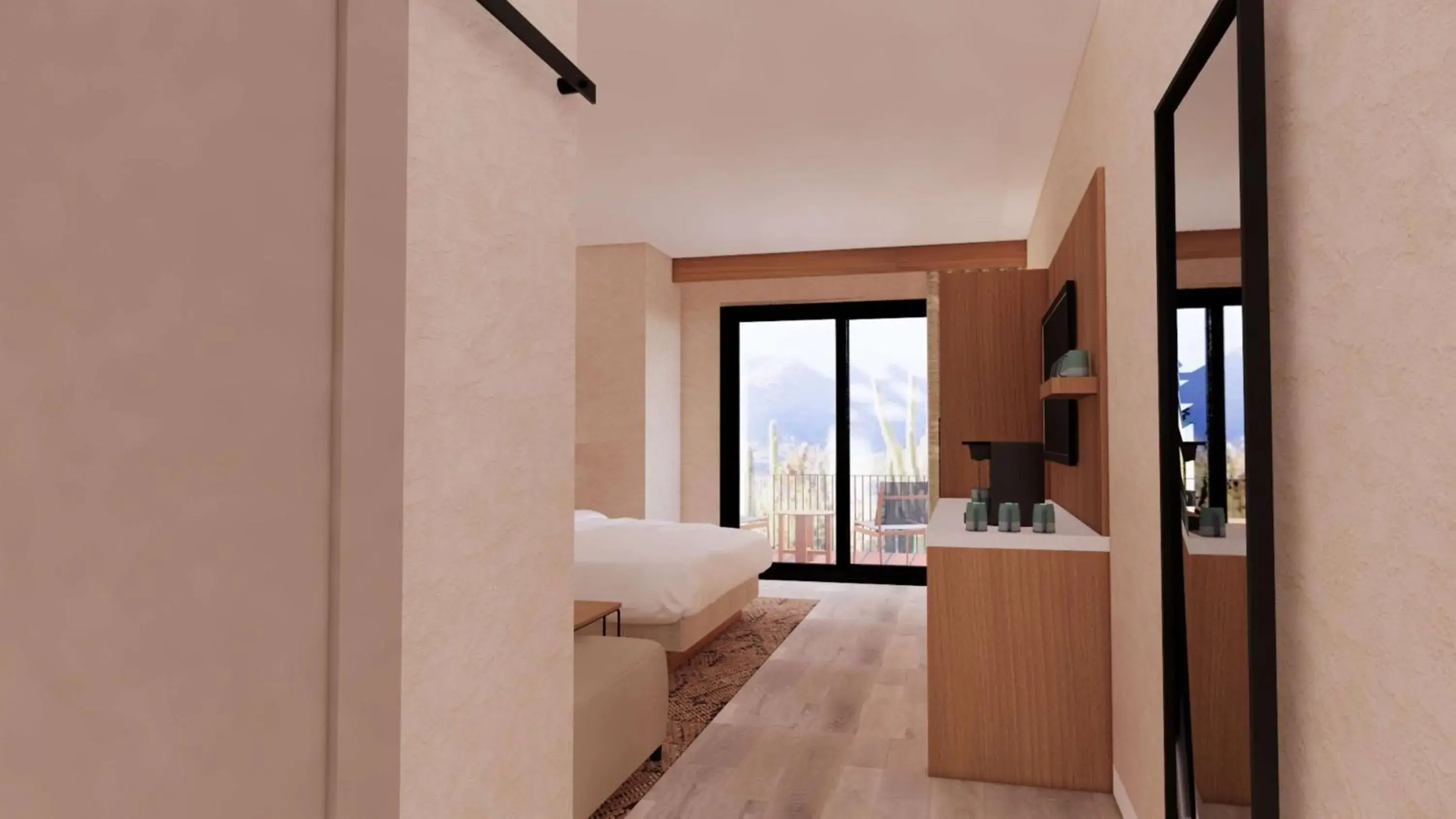 Bed in The Eddy Hotel Tucson, Tapestry Collection By Hilton Bed in The Eddy Hotel Tucson, Tapestry Collection By Hilton