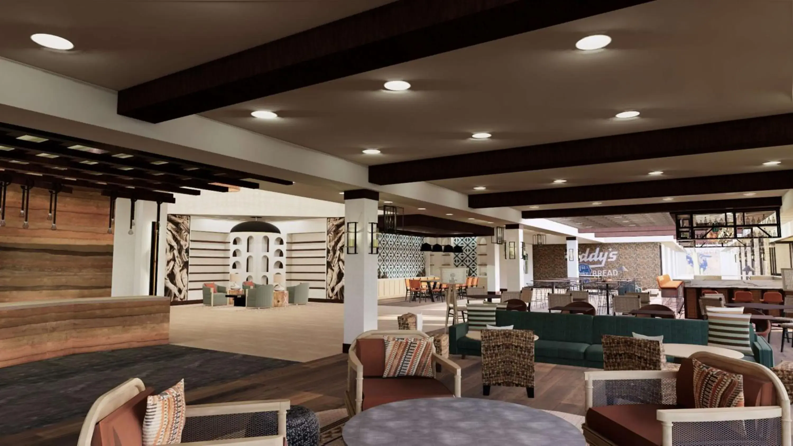 Lobby or reception in The Eddy Hotel Tucson, Tapestry Collection By Hilton Lobby or reception in The Eddy Hotel Tucson, Tapestry Collection By Hilton