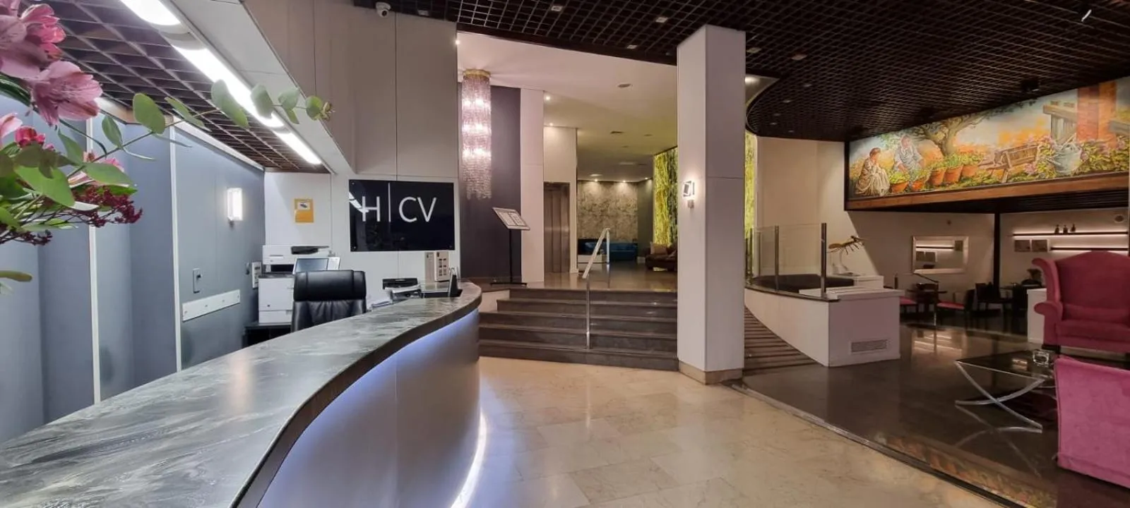 Decorative detail in Hotel Castilla Vieja