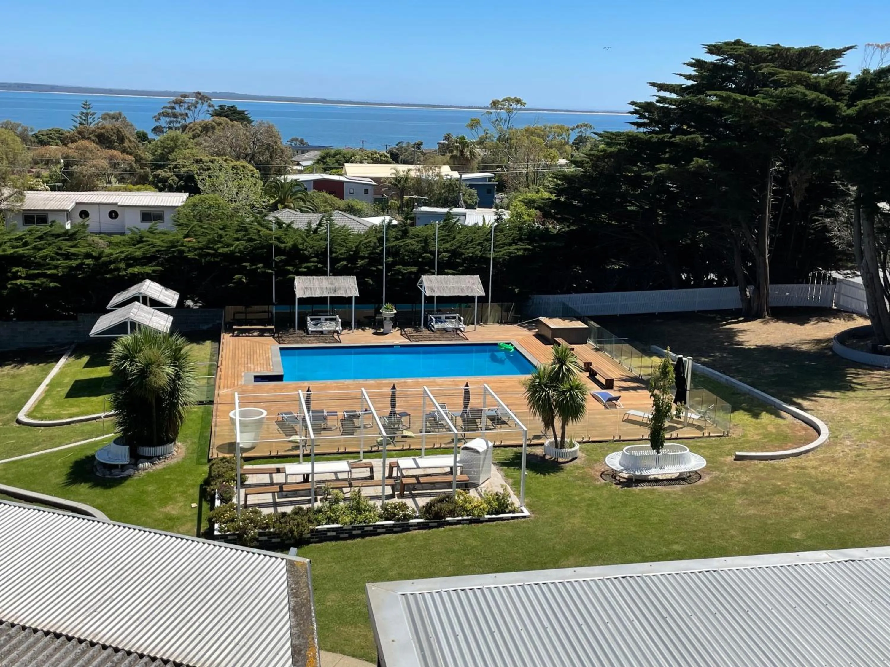 Pool view in The Sea Pavilions