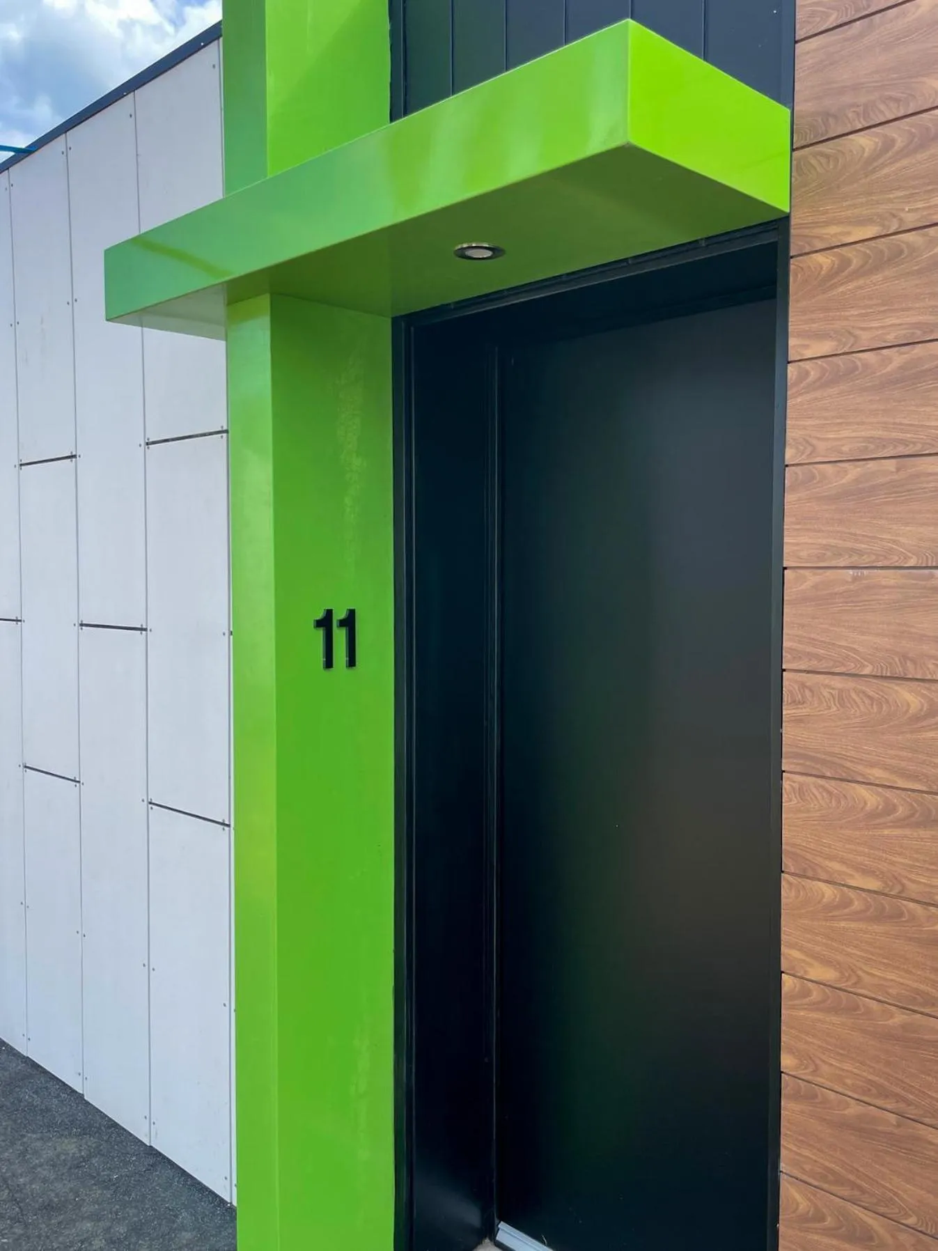 Facade/entrance in The Sea Pavilions