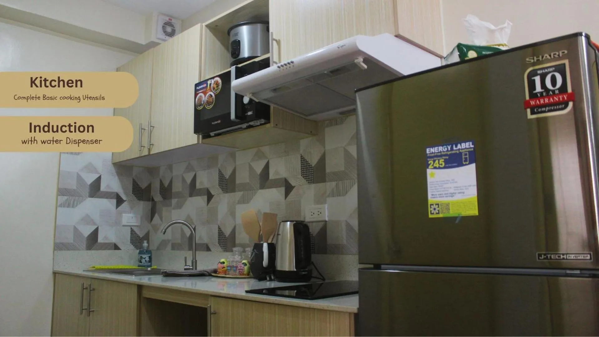 kitchen in 4th- Sea View of Seawind Condominium