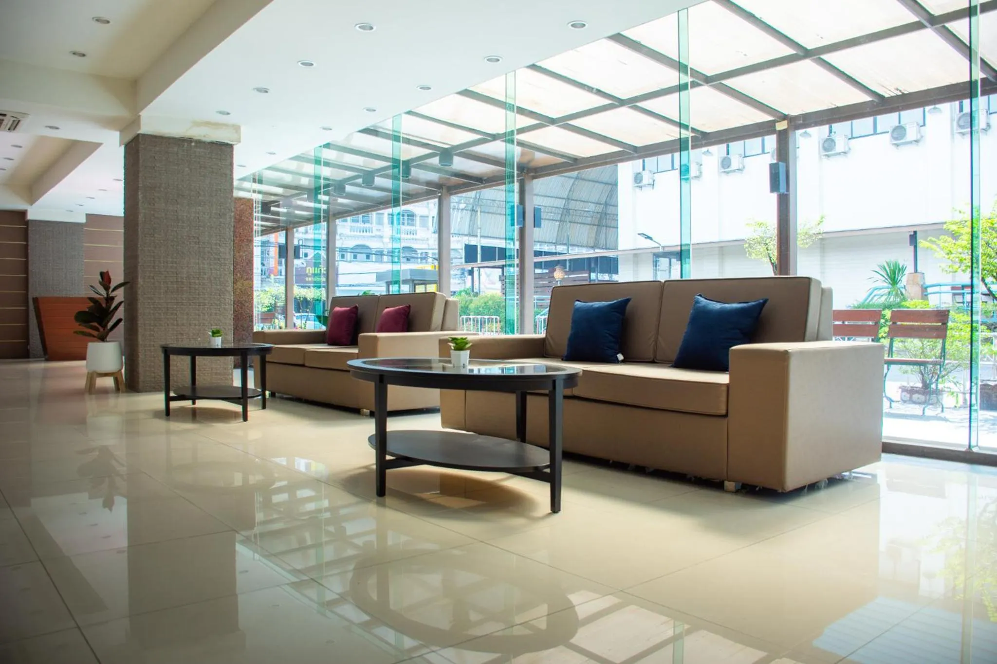 Seating area in Mayflower Grand Hotel Korat