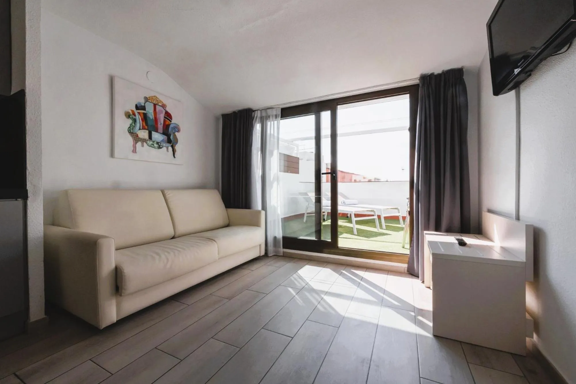 Living room in Aparthotel Miami Park