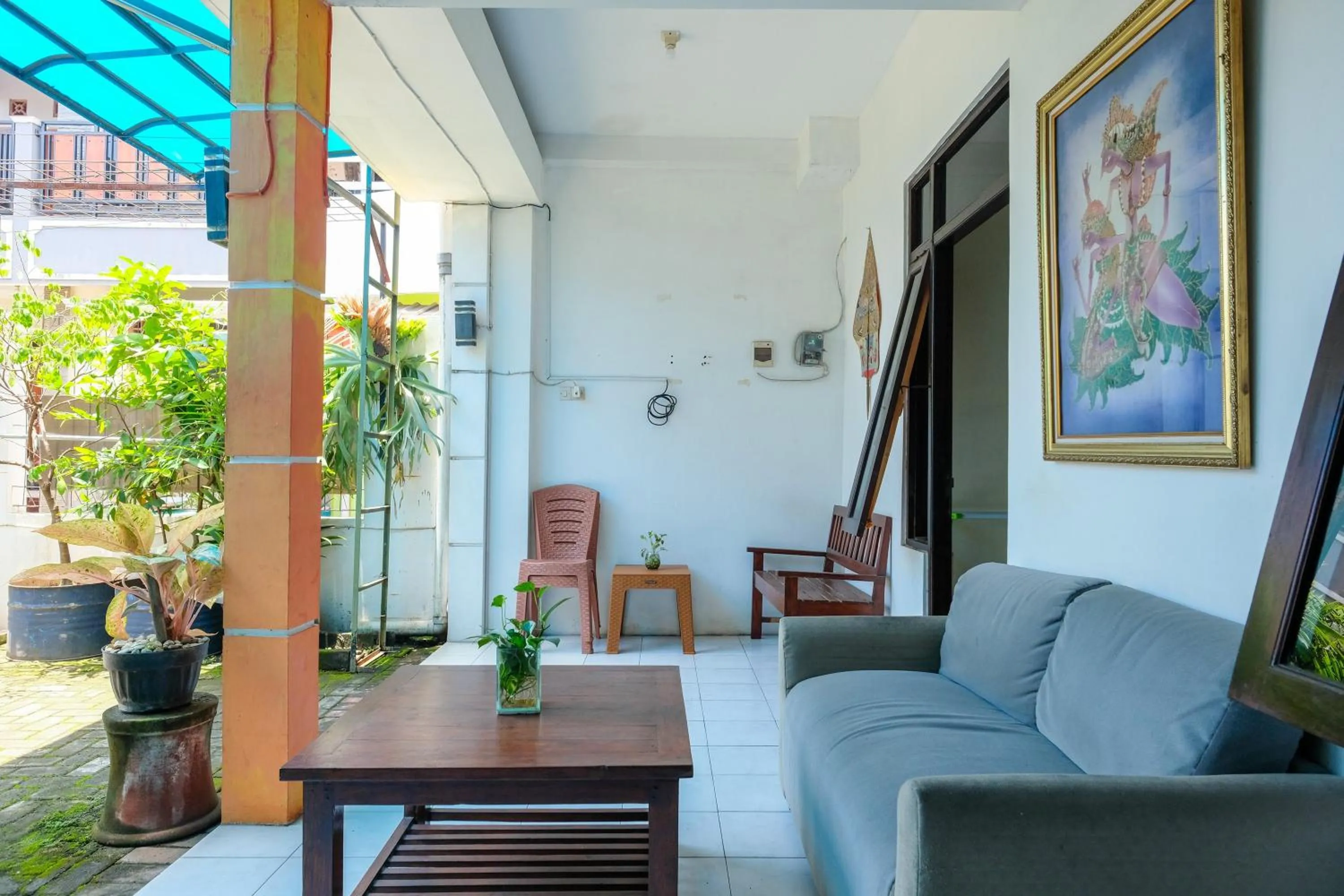 Seating area in OYO 91803 Gita Graha Guest House Syariah