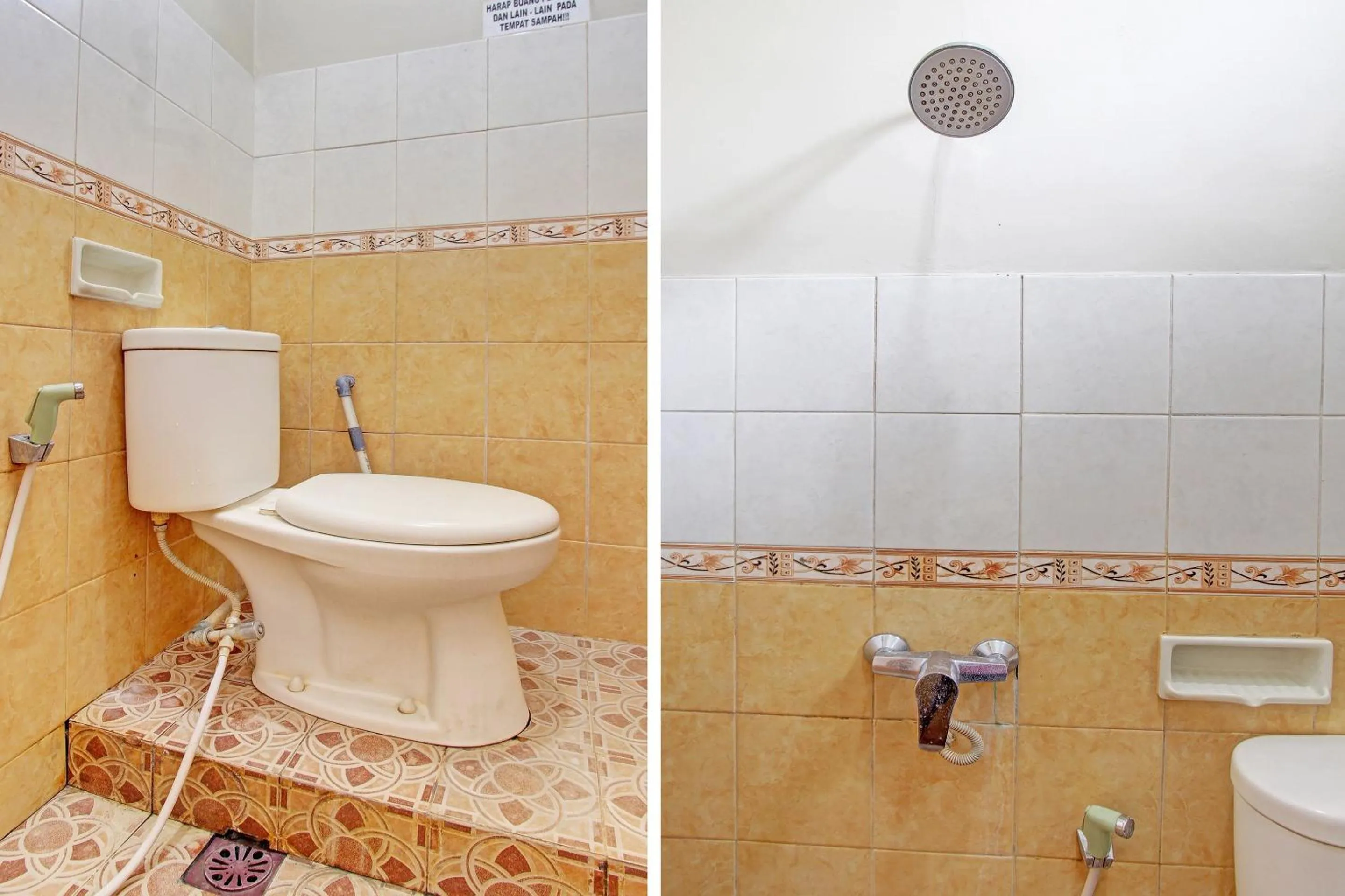 Bathroom in OYO 91785 Hotel Srikandi Kalasan