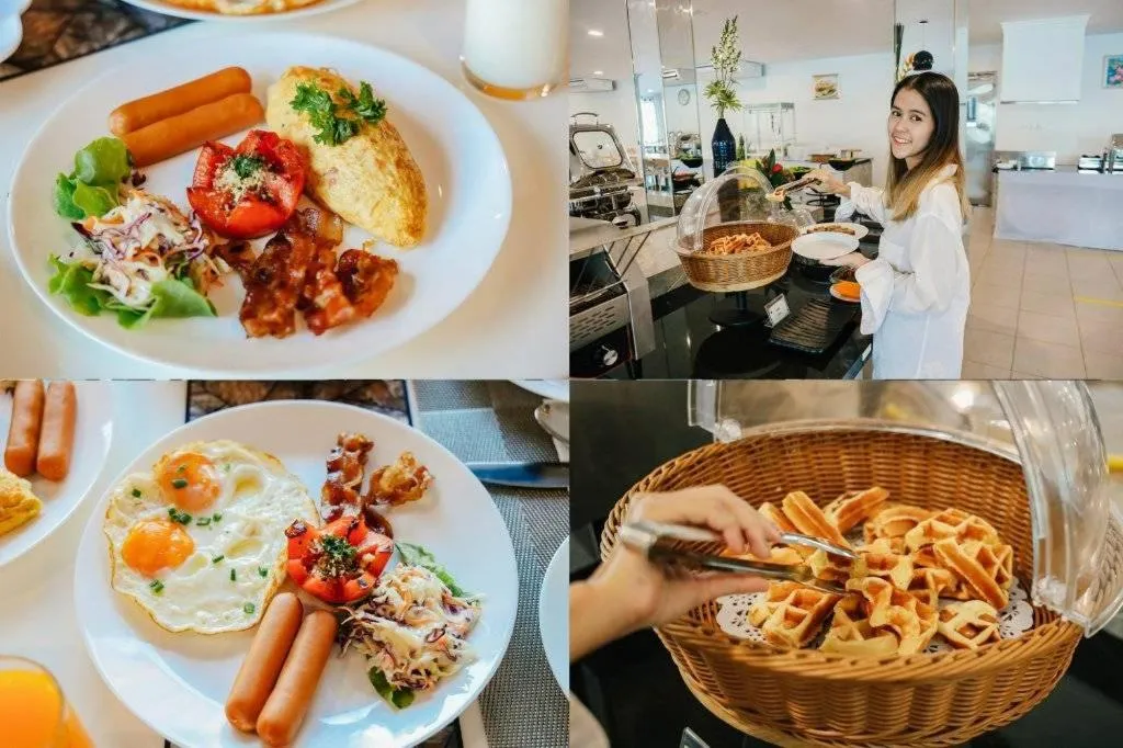 Food in Luxury Pool Villa at Golden Sea Hua Hin