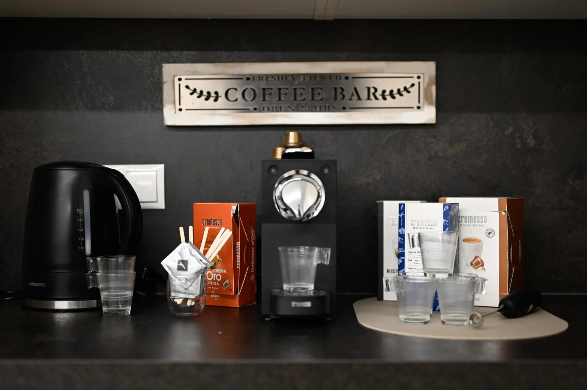 Coffee/tea facilities in Aparthotel Neudörfl